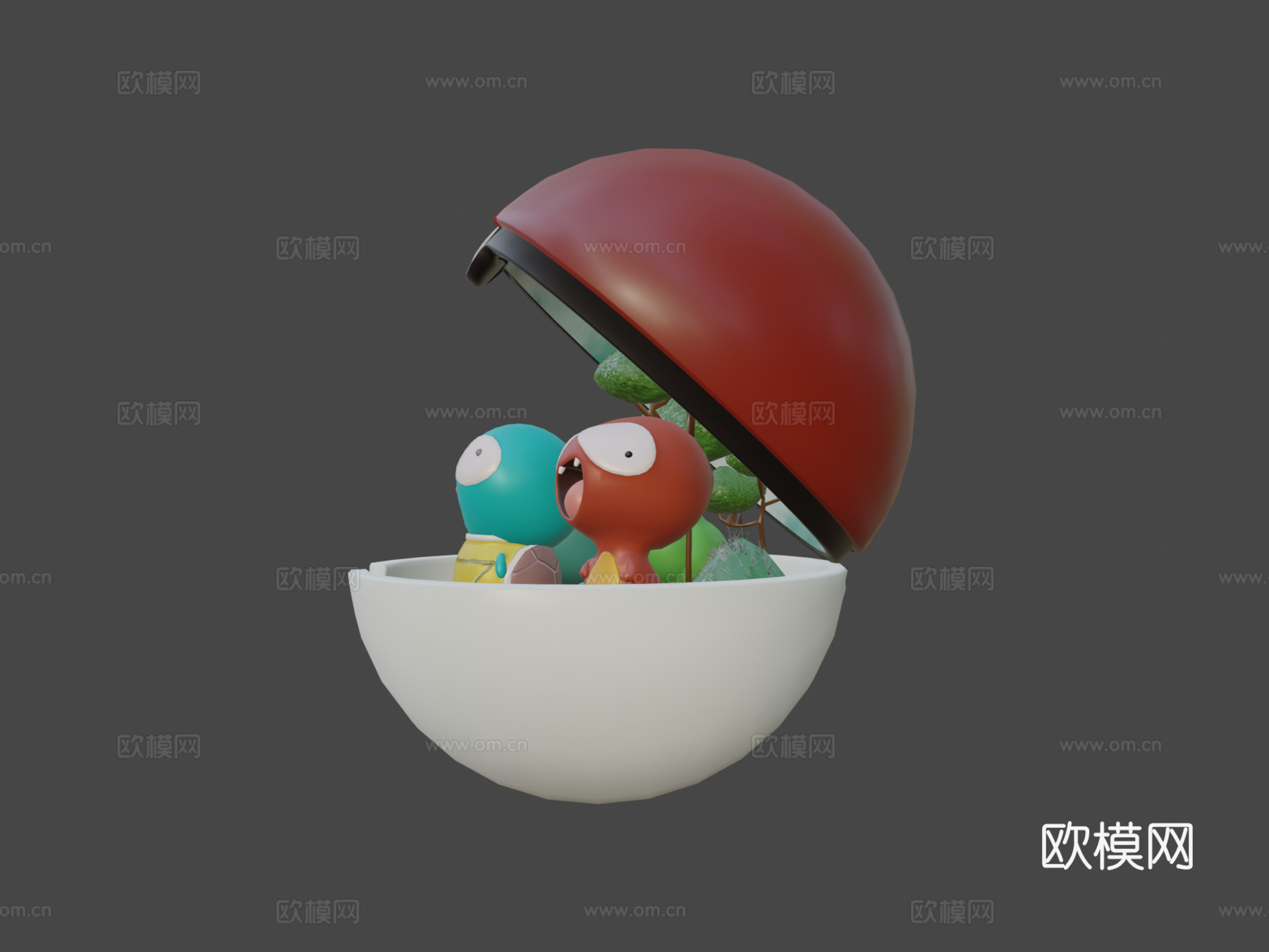 宝可梦su模型下载（渲染图6）