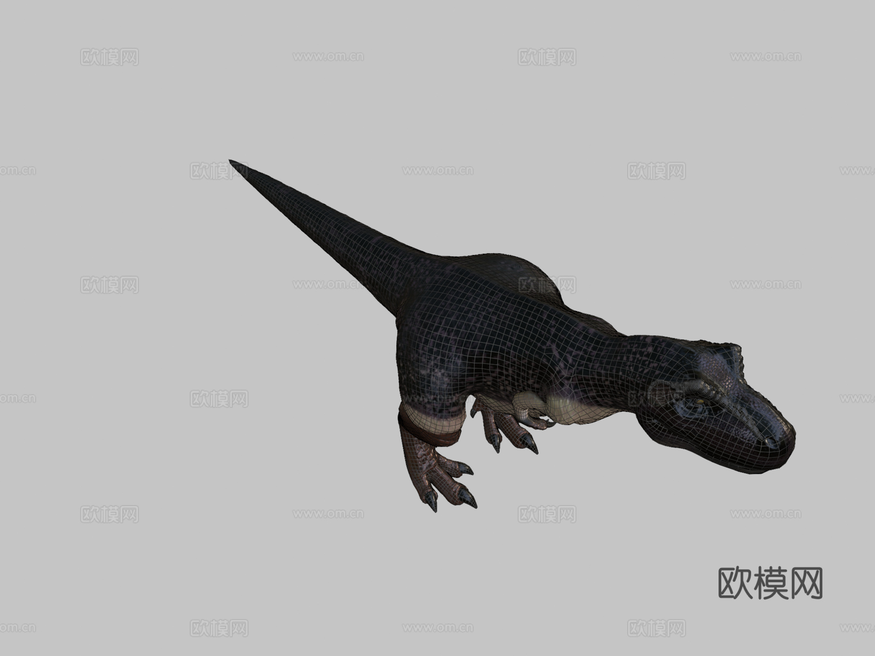 羽毛霸王龙su模型su模型