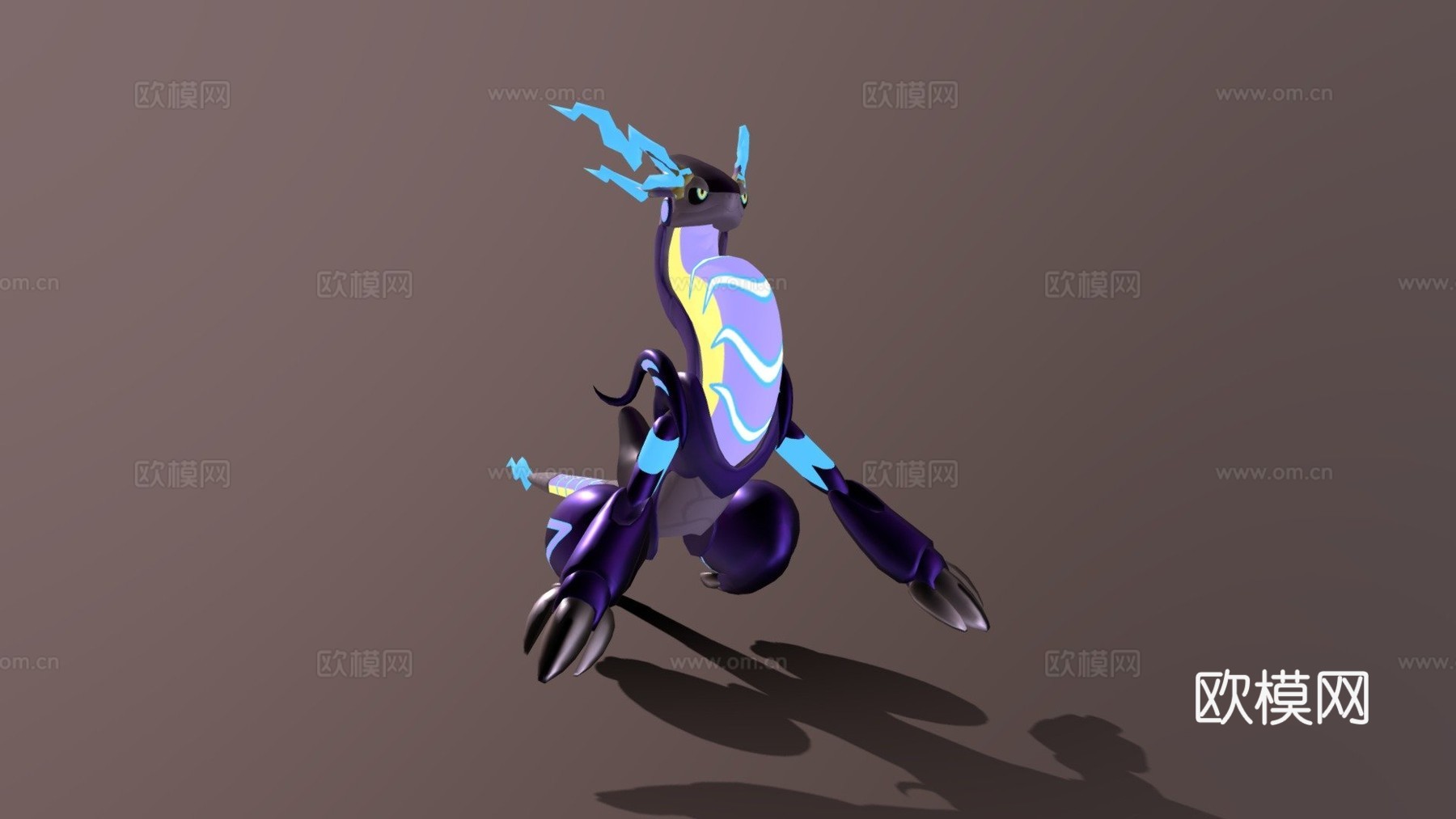 密勒顿战斗形态宝可梦朱紫su模型