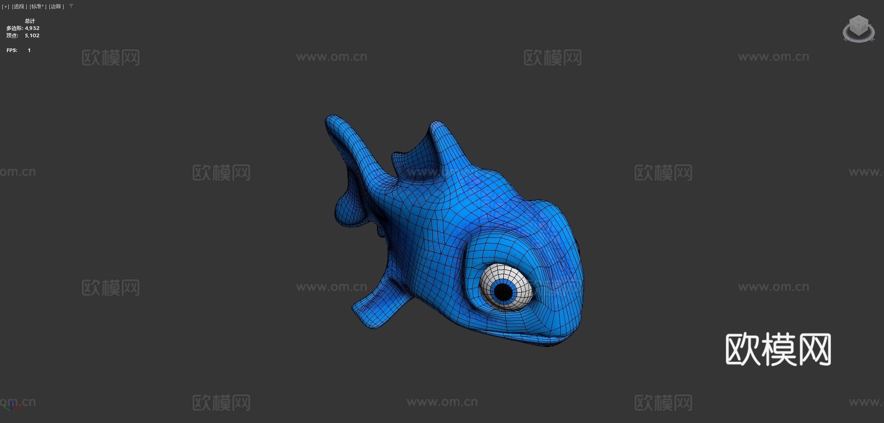 鱼WCGsu模型下载（渲染图4）