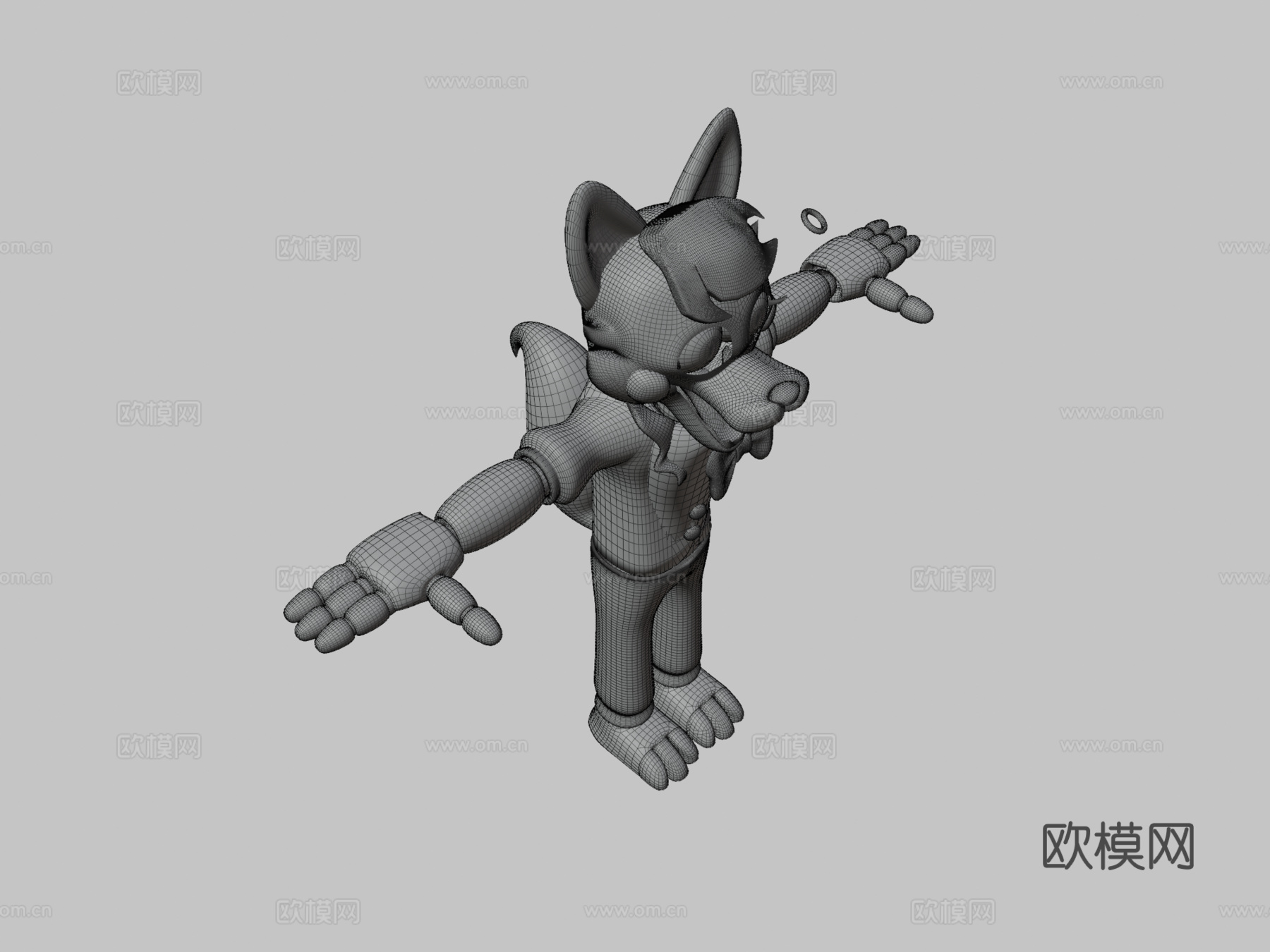 点击团队Lolbisu模型下载（渲染图3）