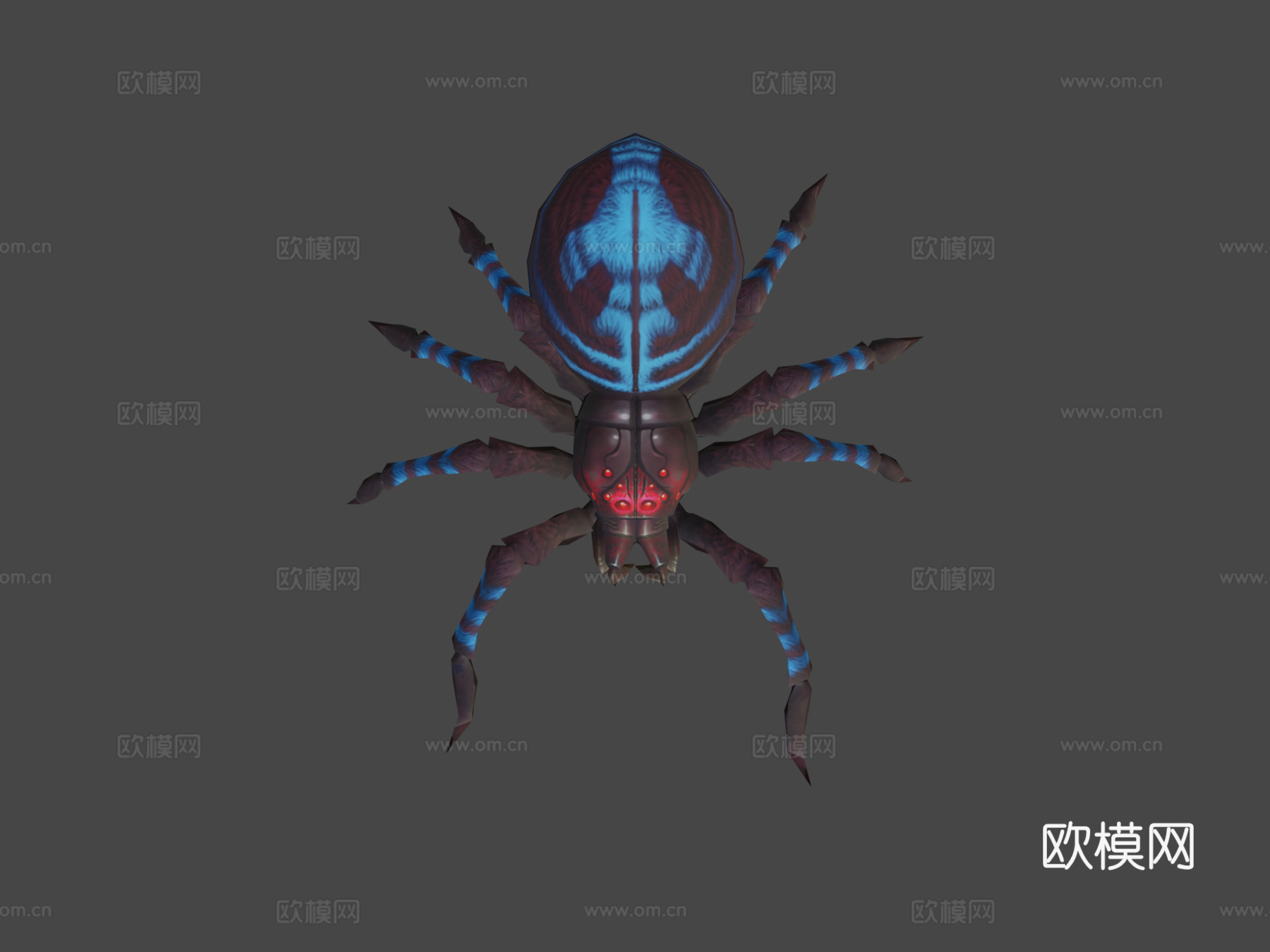 蓝蜘蛛su模型