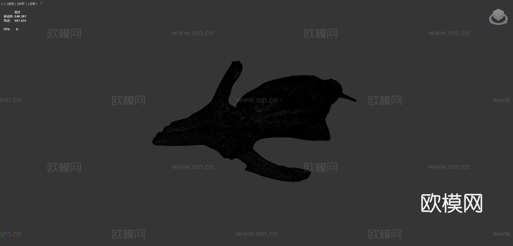 美洲丘鹬su模型下载（渲染图4）