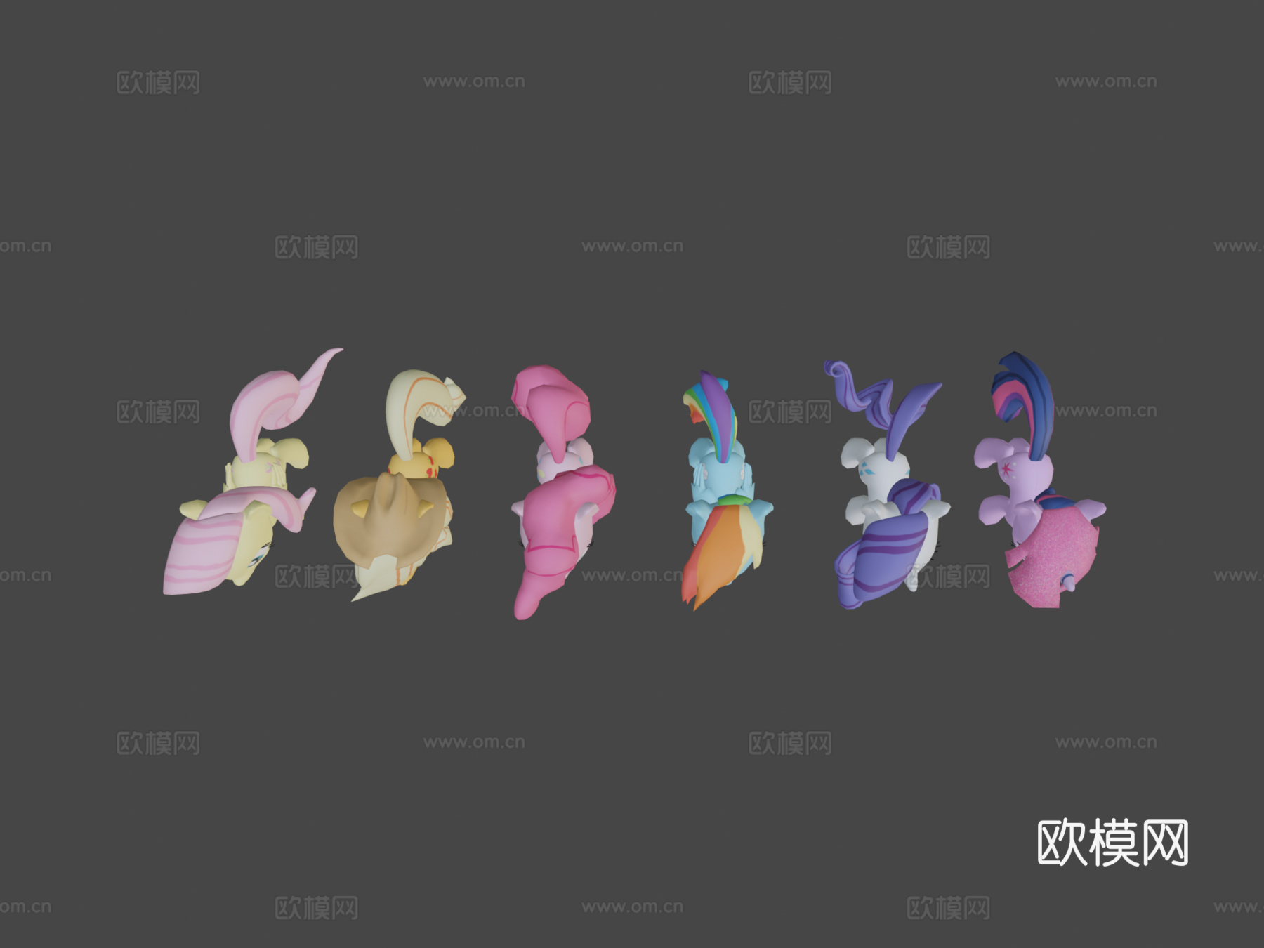 小马六号su模型下载（渲染图7）