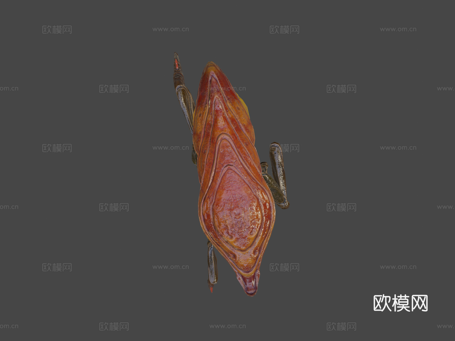 外星生物su模型下载（渲染图6）