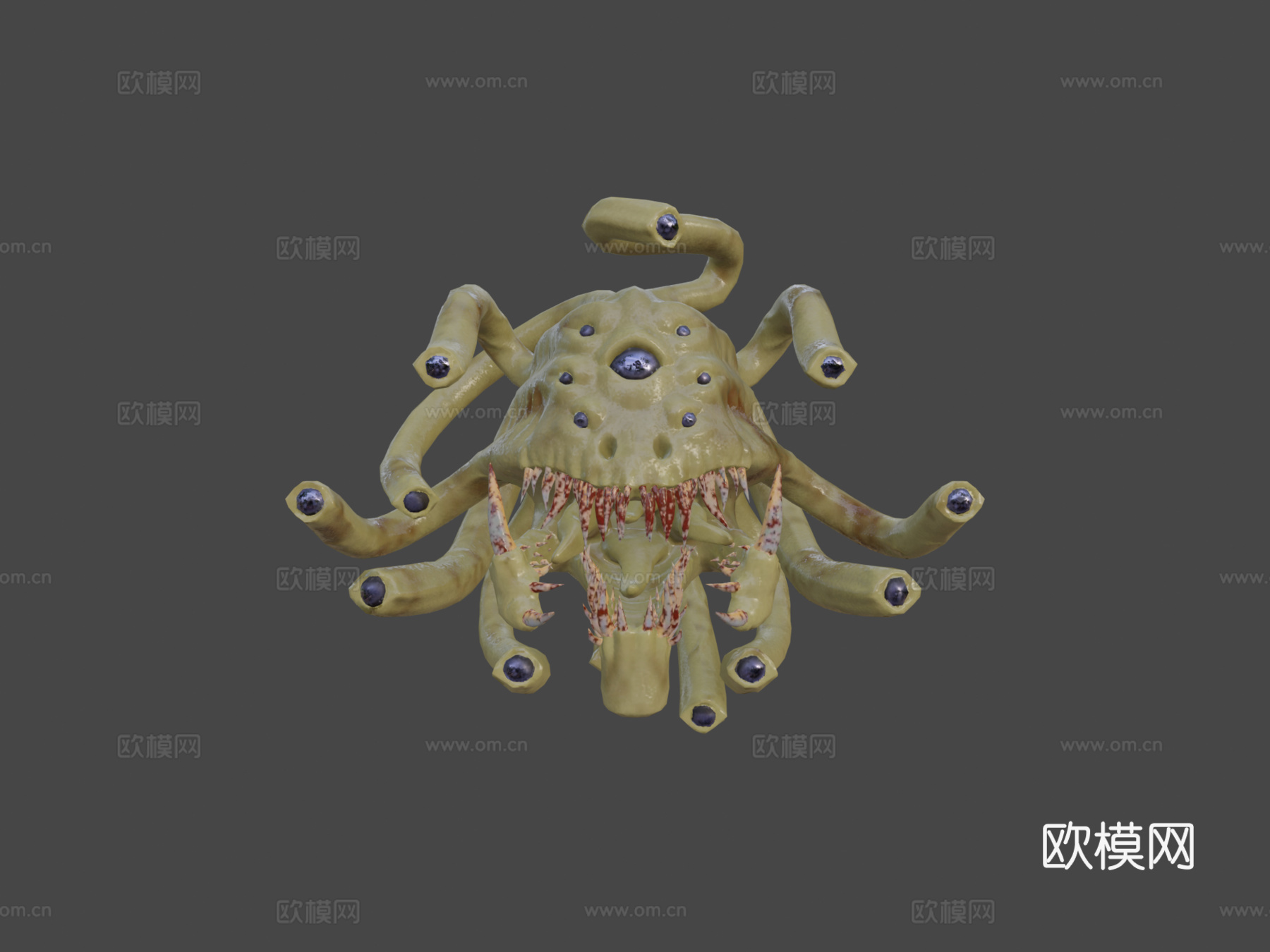 飞行怪物su模型