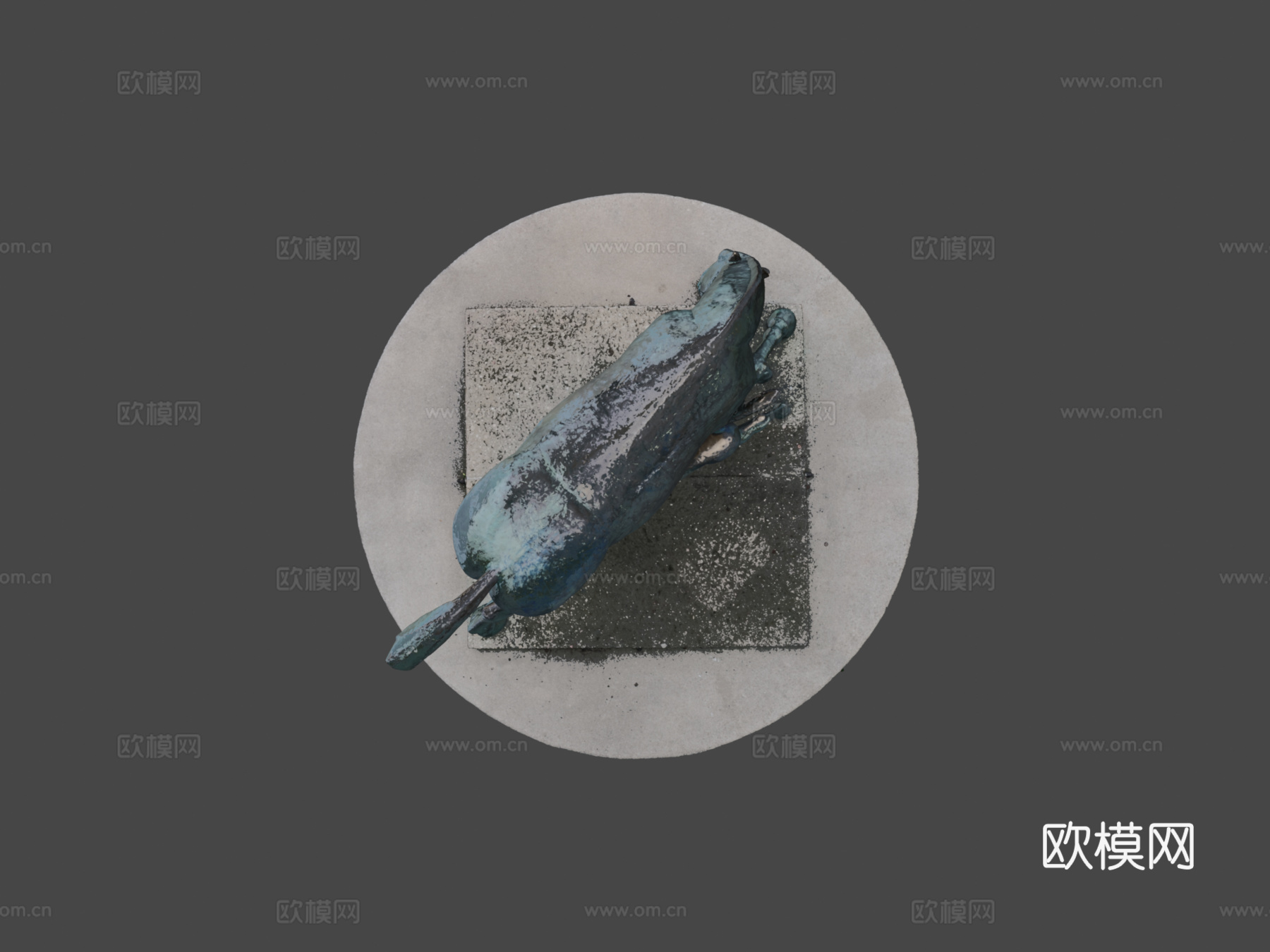 两匹马su模型下载（渲染图7）