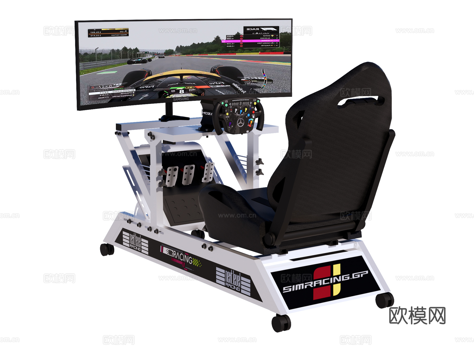 赛车模拟器su模型