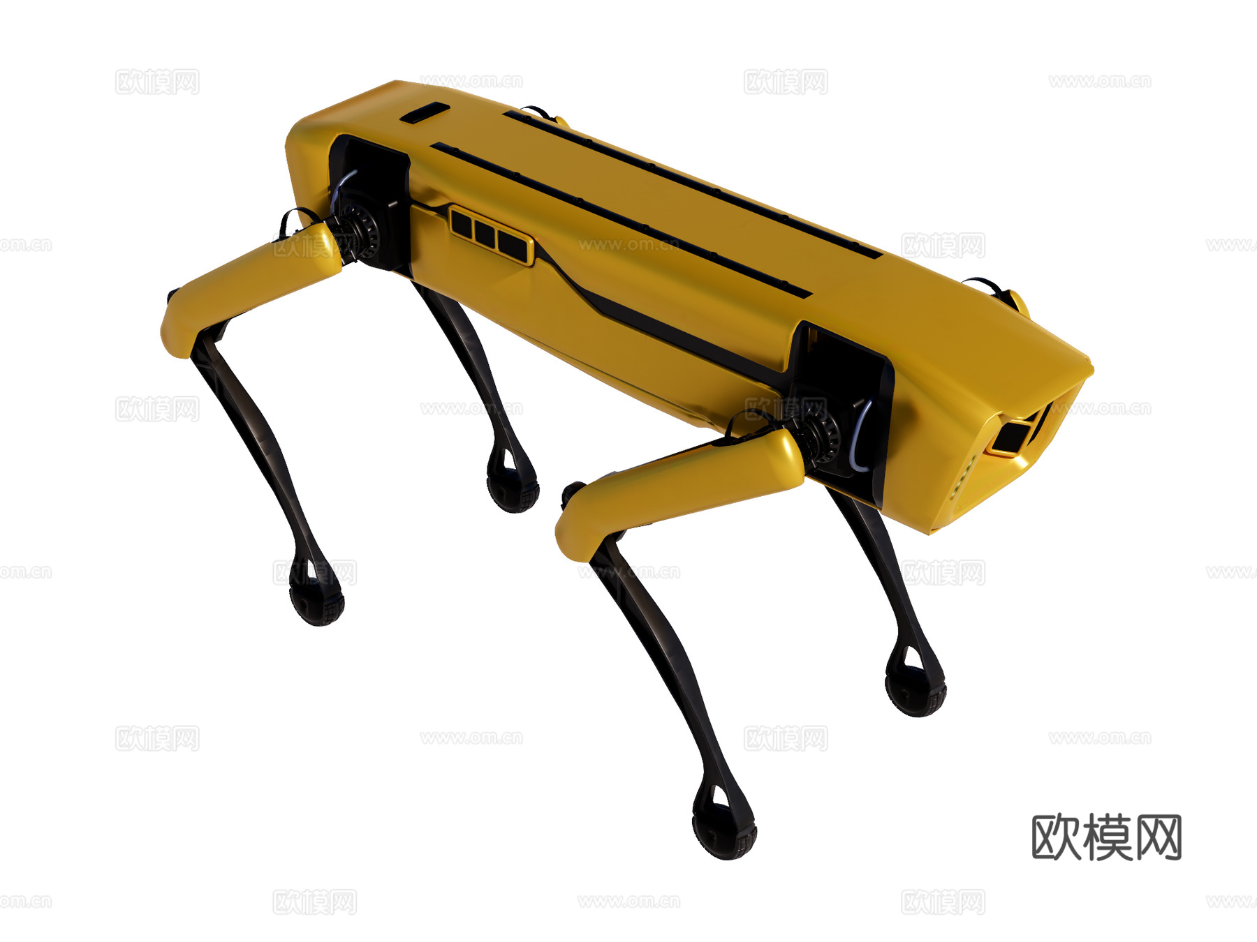 机器狗 波士顿动力su模型下载（渲染图1）