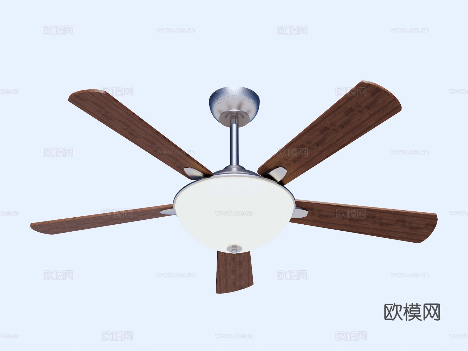 风扇 吊扇 风扇灯su模型下载（渲染图1）