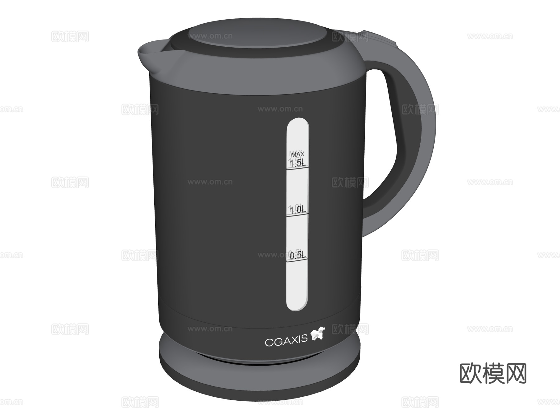 热水壶su模型下载（渲染图2）
