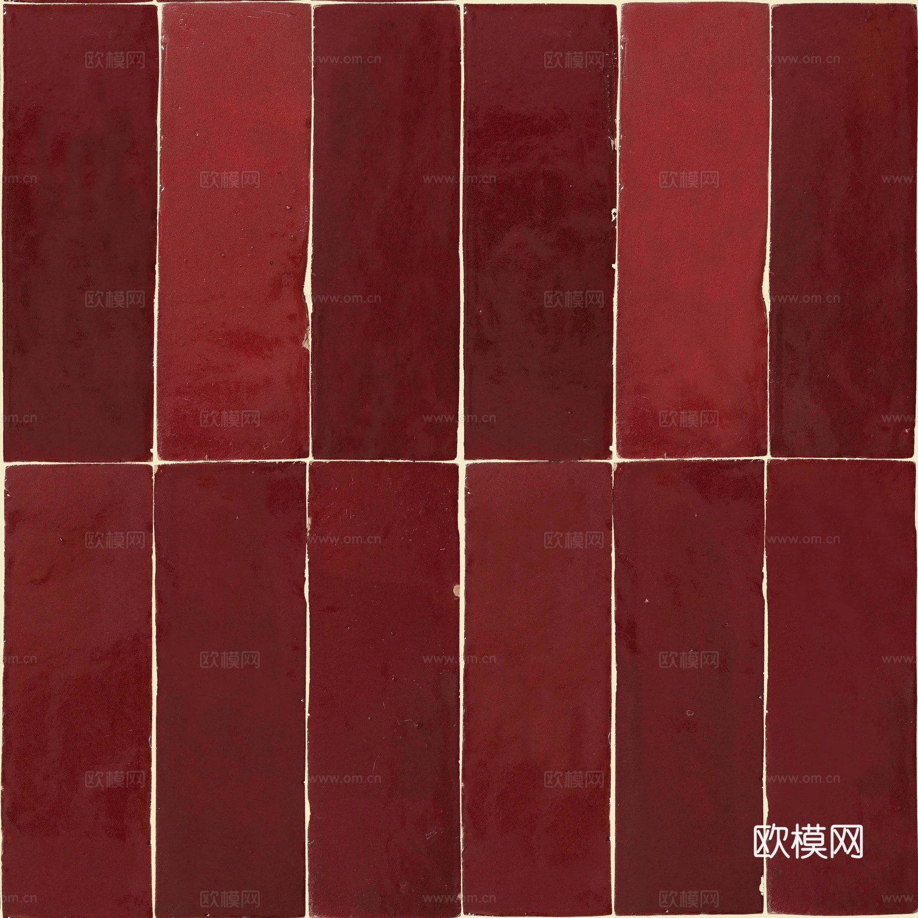 无缝摩洛哥手工条形砖