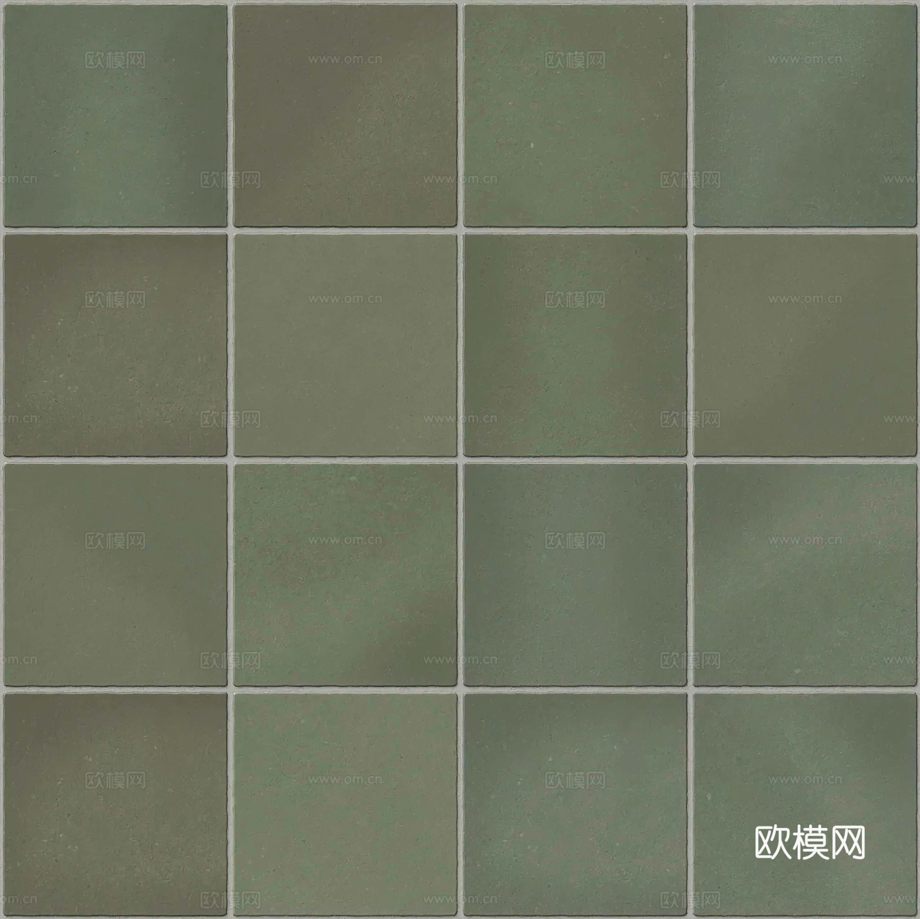 无缝多面方块瓷砖