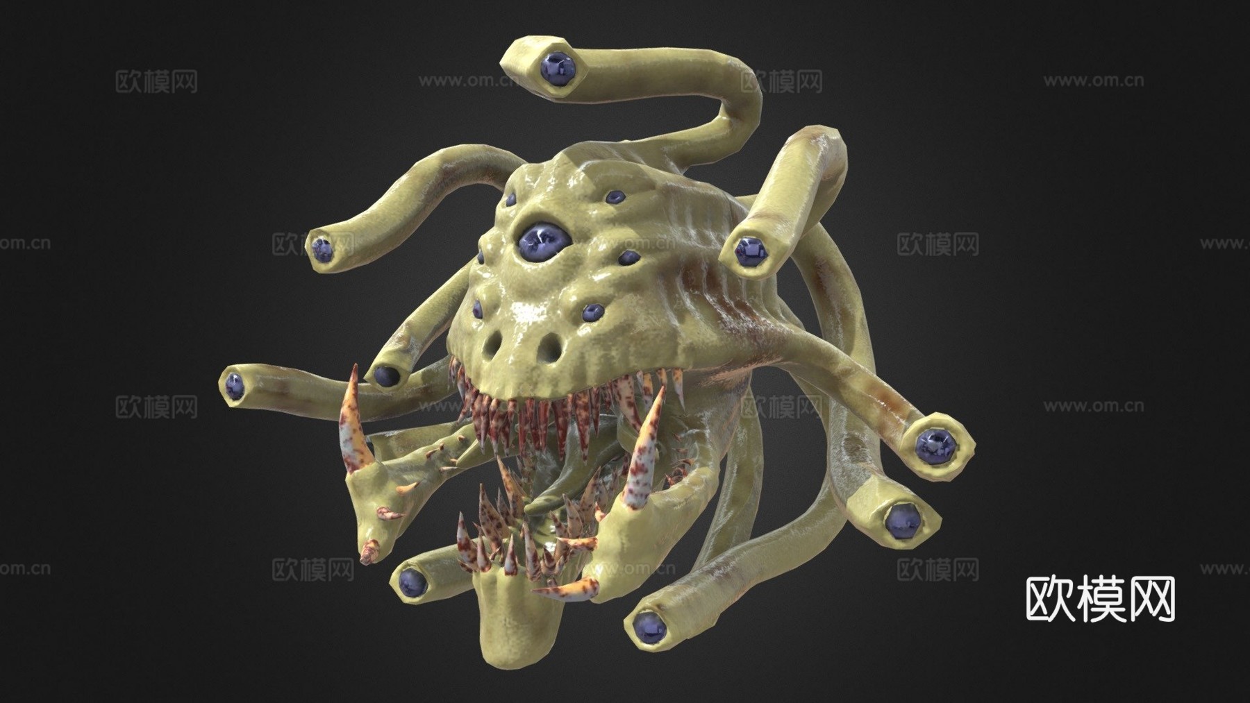 飞行怪物su模型
