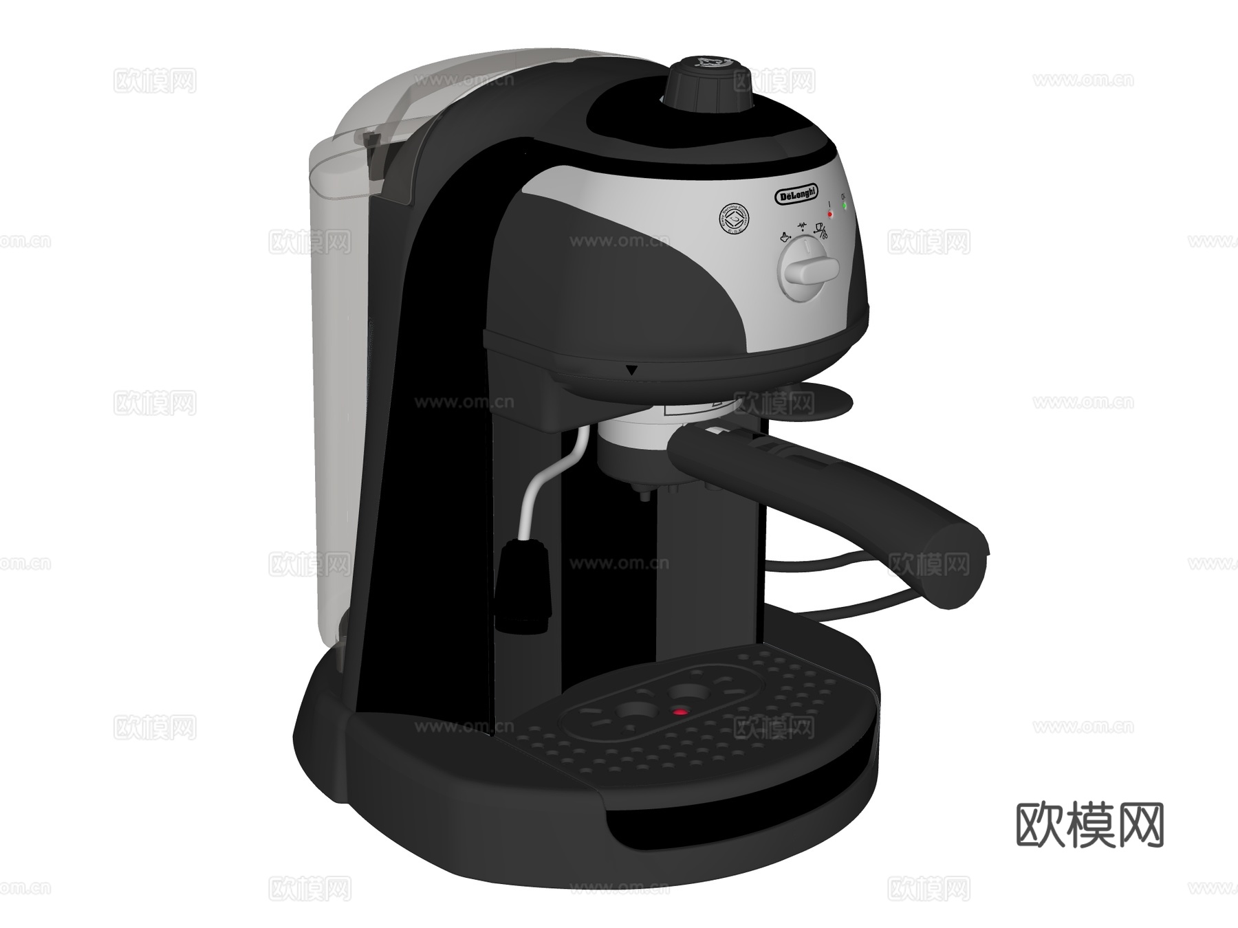 咖啡机su模型下载（渲染图2）