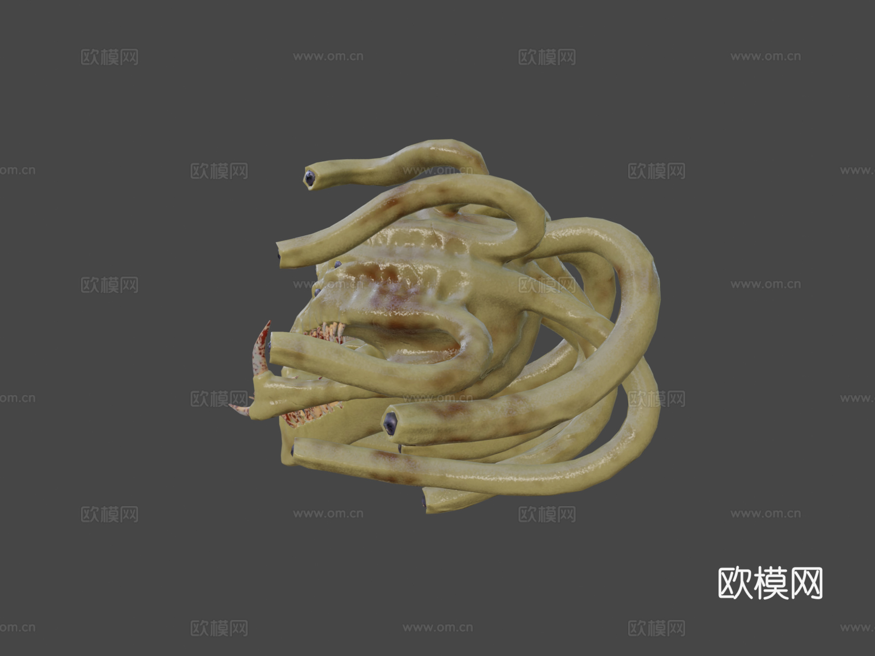 飞行怪物su模型