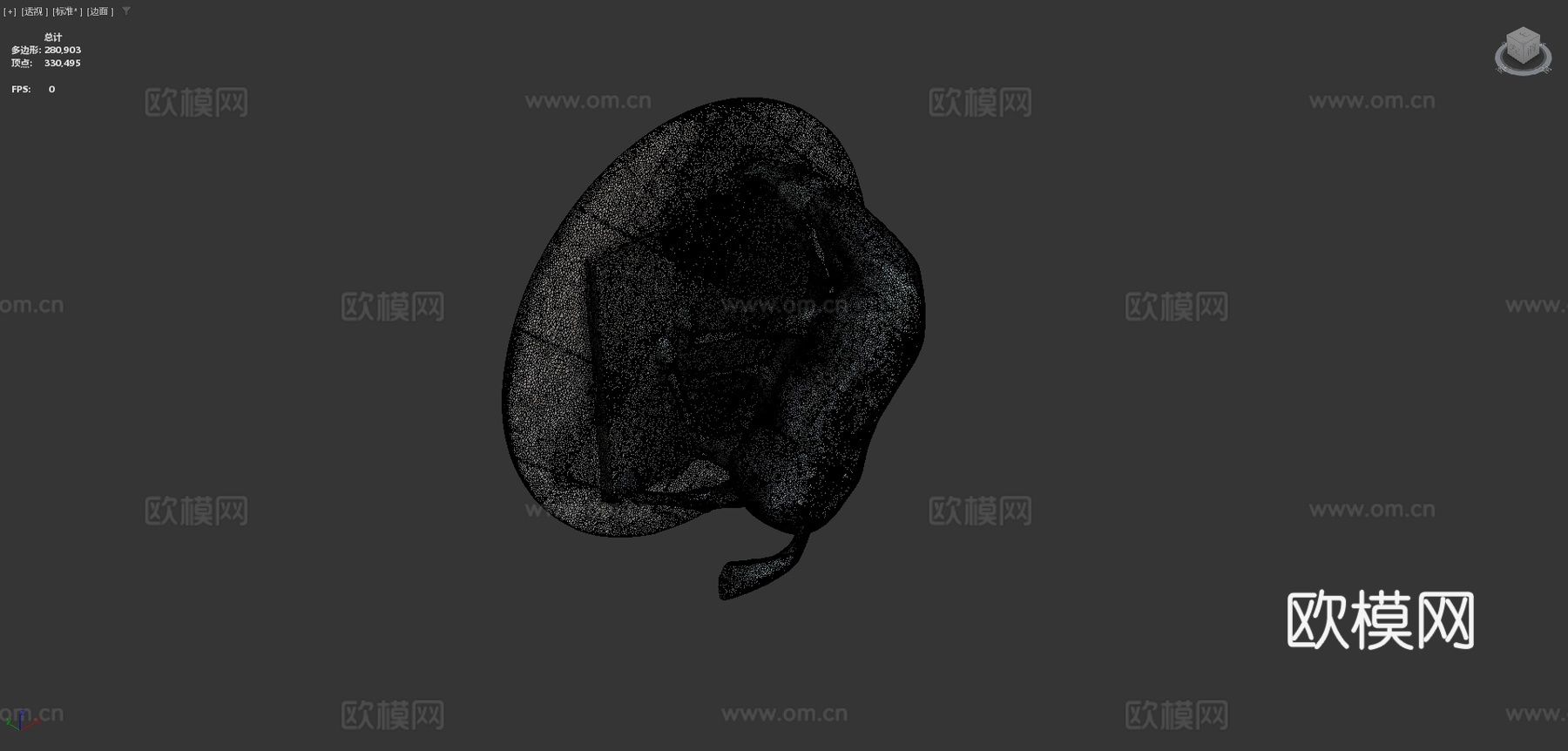 两匹马su模型下载（渲染图4）