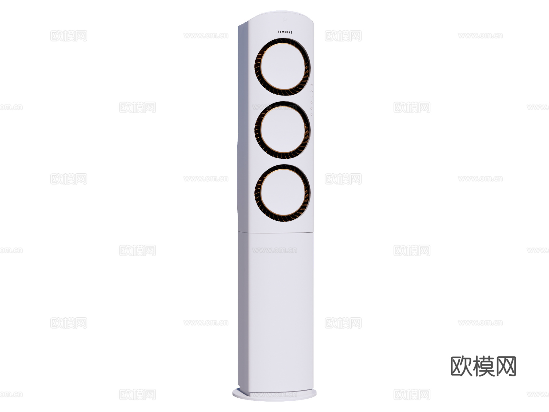 立式空调 立柜空调su模型下载（渲染图1）