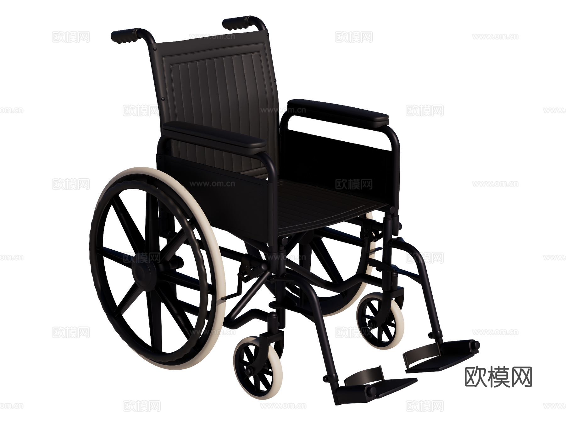 轮椅su模型