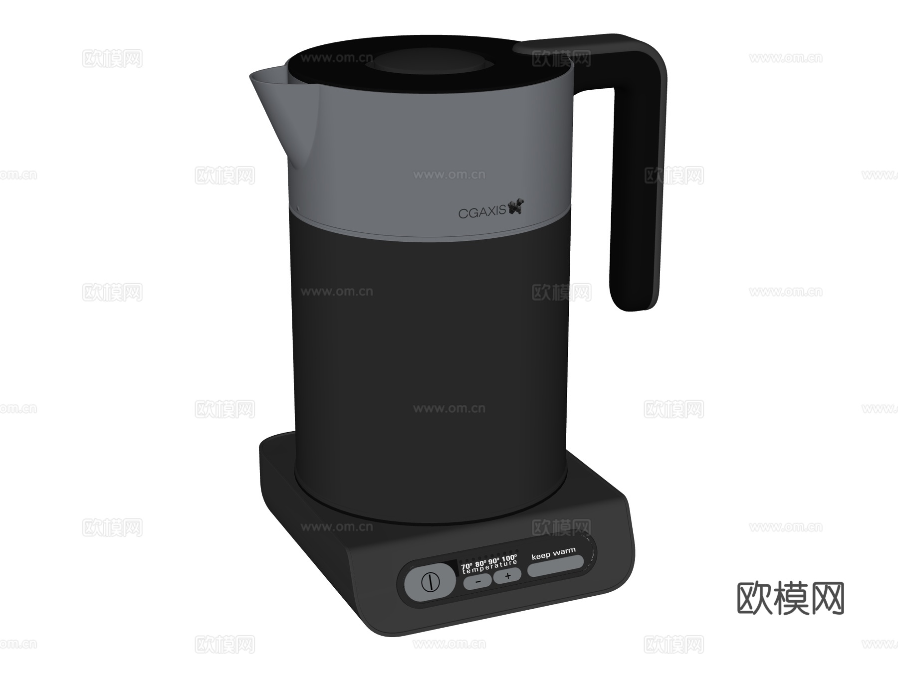 热水壶su模型下载（渲染图2）
