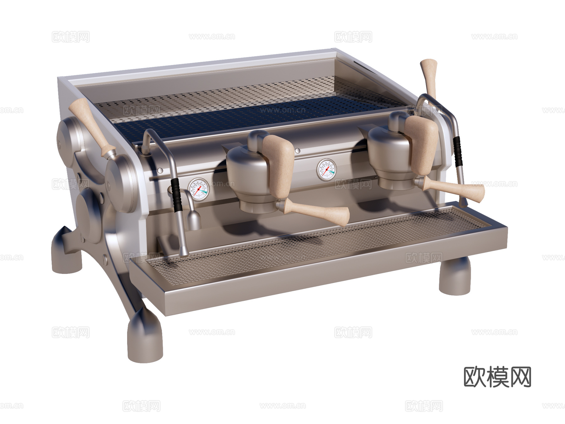 咖啡机su模型下载（渲染图1）