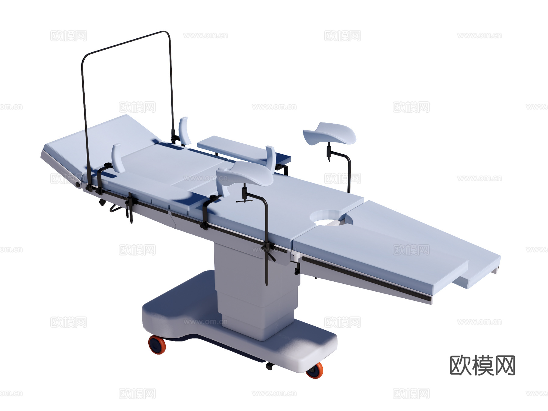 病床 手术床su模型