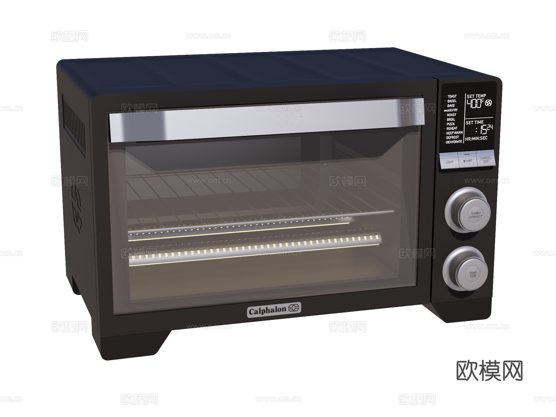烤箱 微波炉su模型下载（渲染图1）
