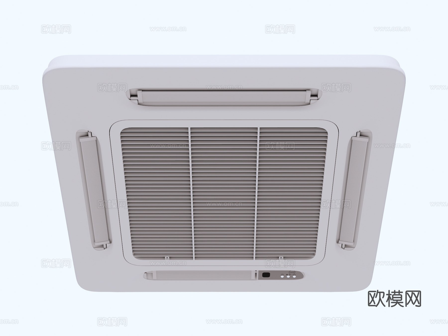 中央空调 风管机su模型下载（渲染图1）