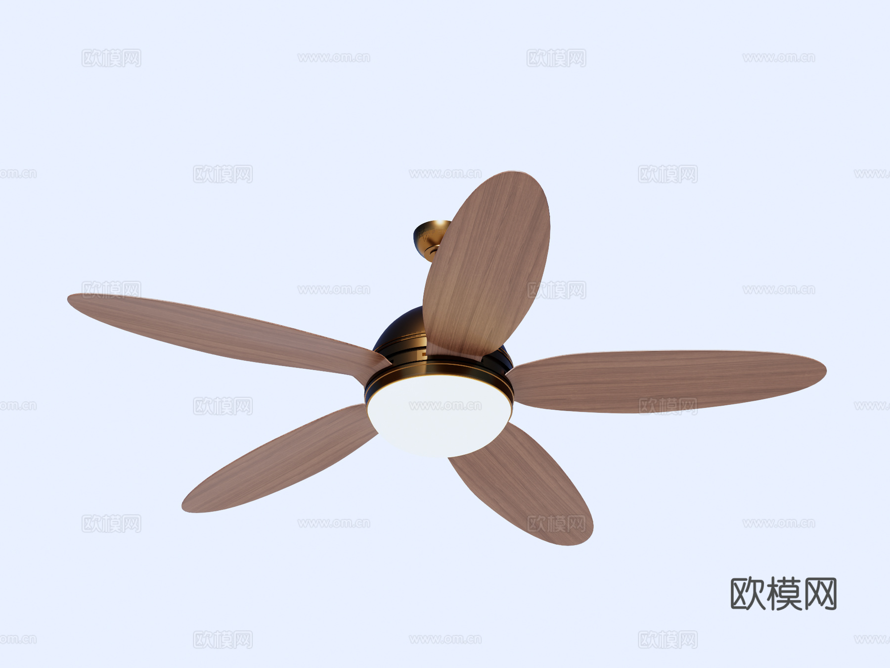 风扇 吊扇 风扇灯su模型下载（渲染图1）