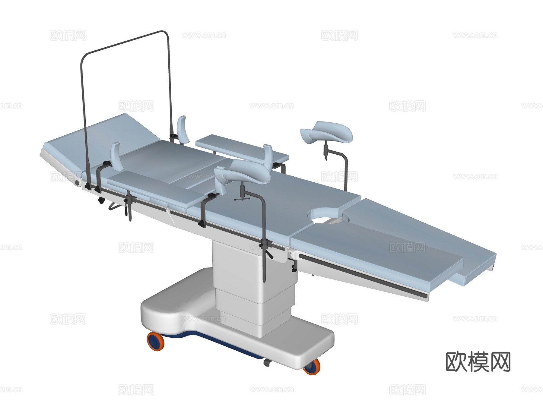 病床 手术床su模型