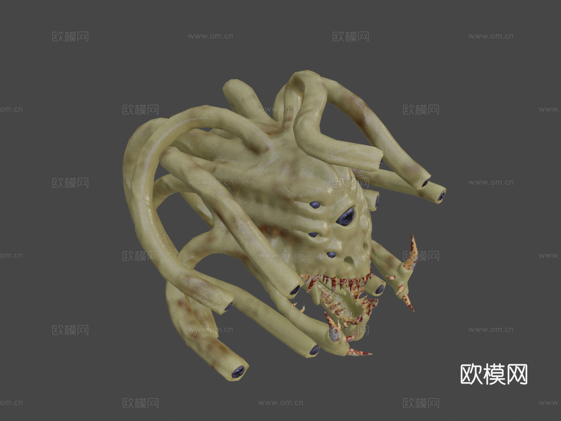 飞行怪物su模型