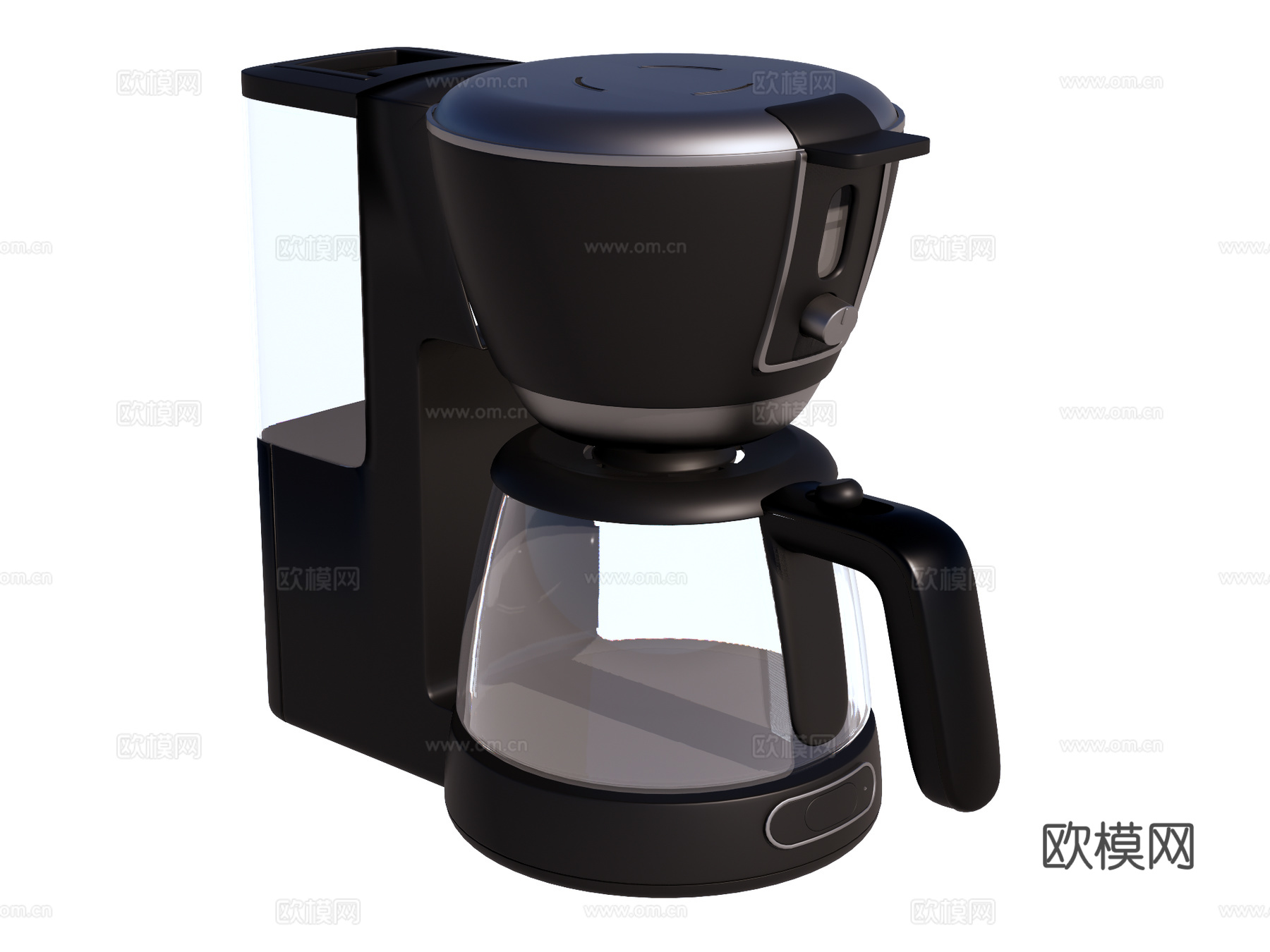 咖啡机su模型下载（渲染图1）