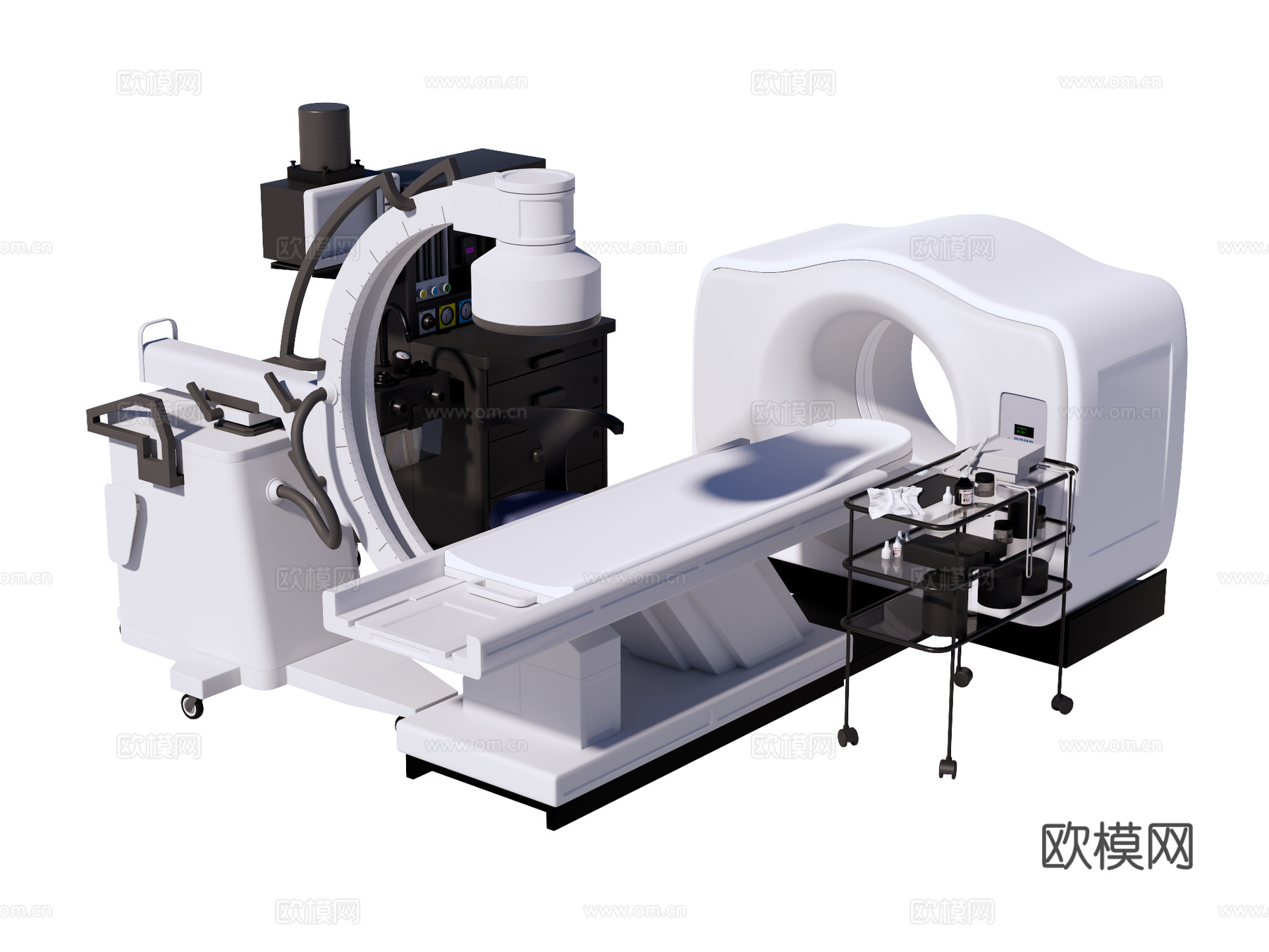 放射科 医疗设备su模型