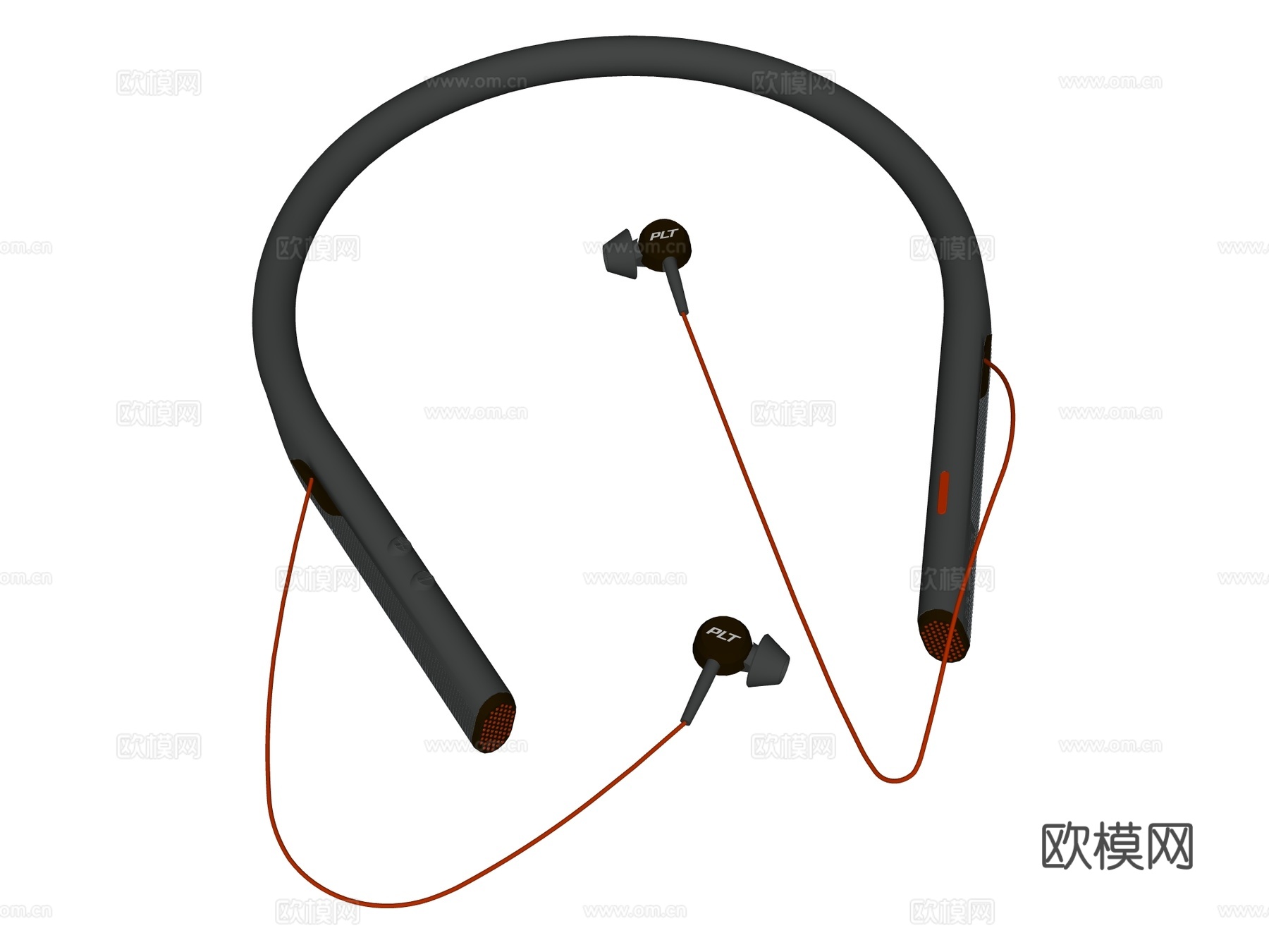 耳机su模型下载（渲染图2）