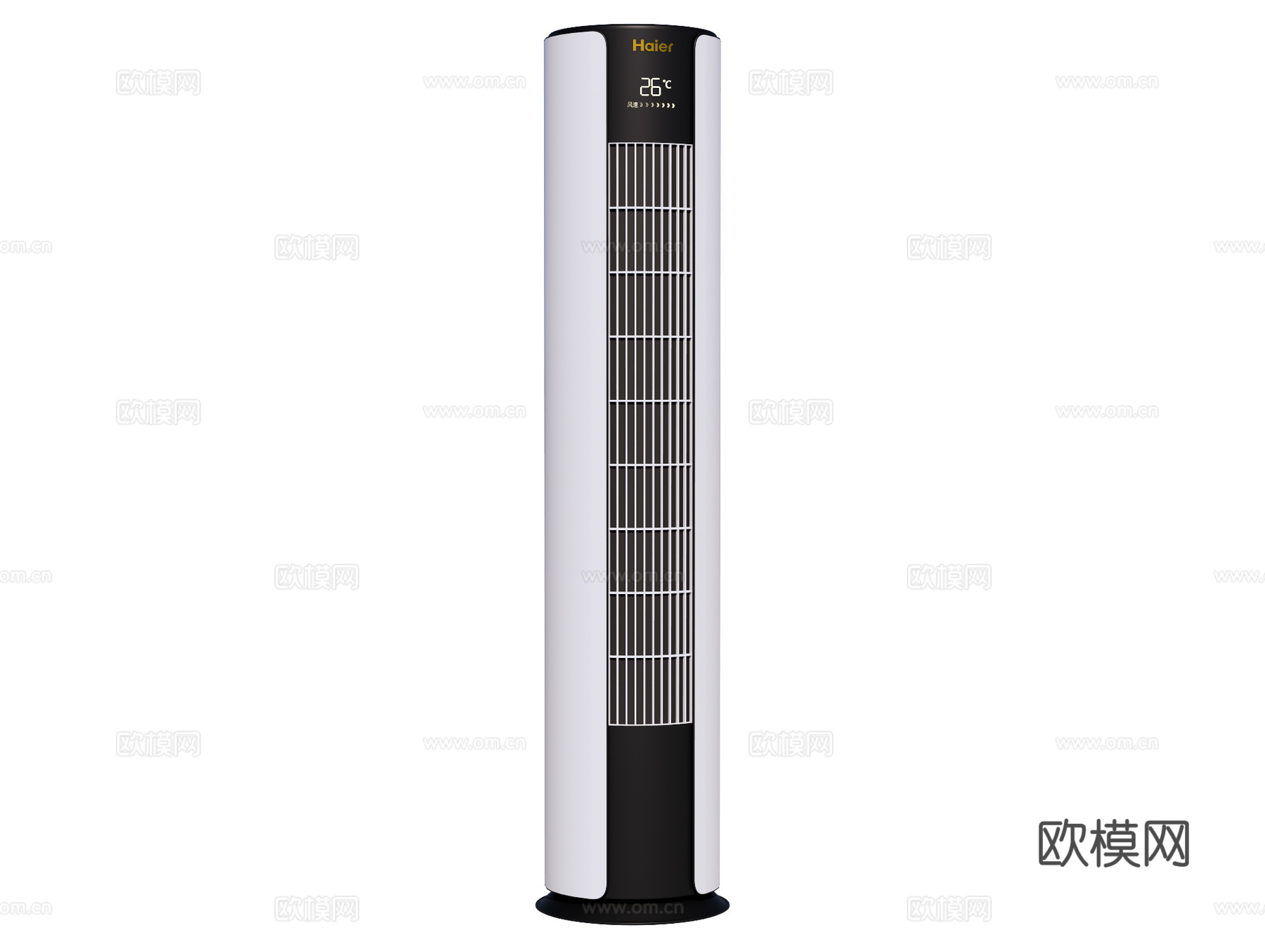 立式空调 立柜空调su模型下载（渲染图1）