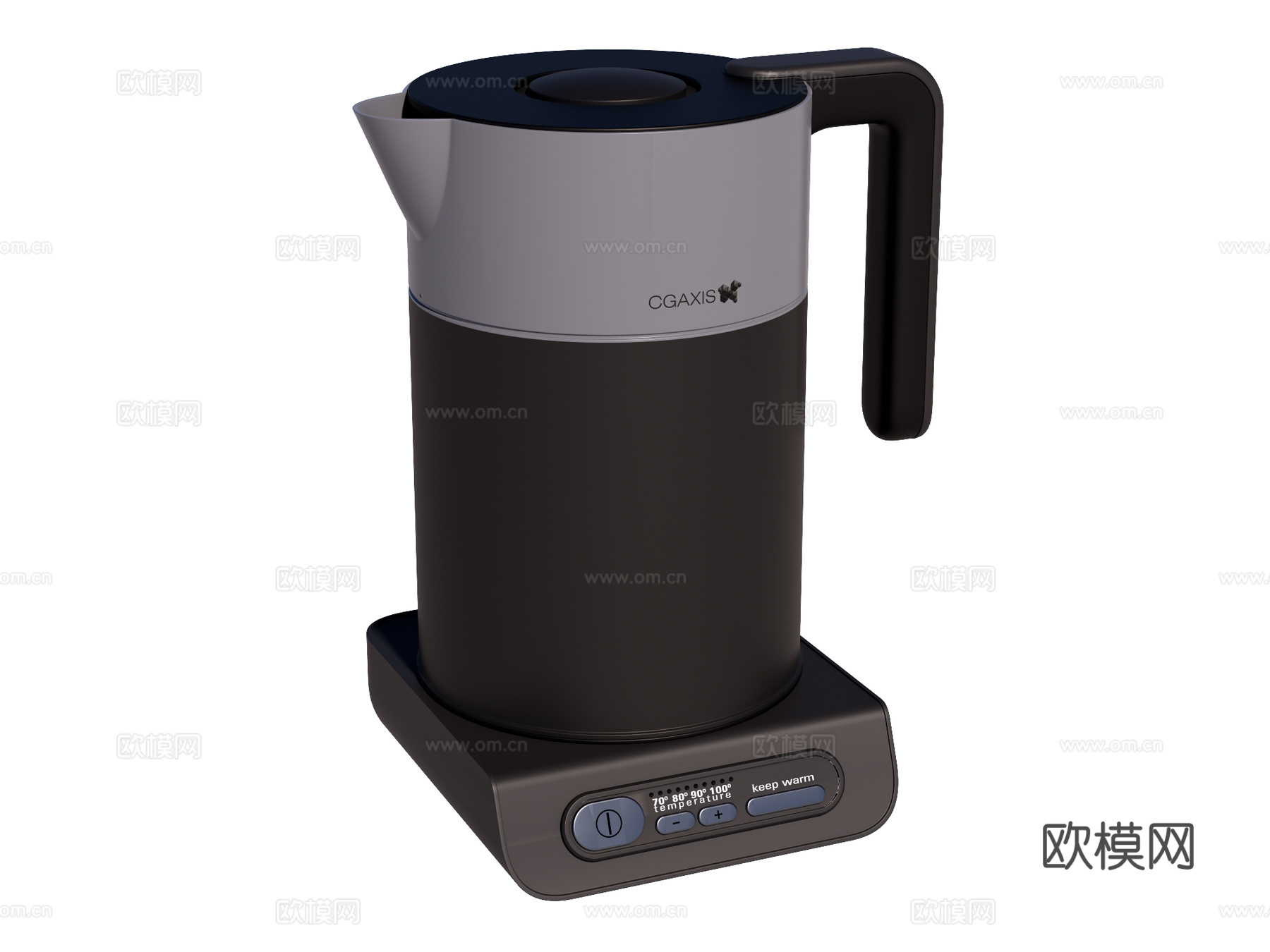 热水壶su模型下载（渲染图1）