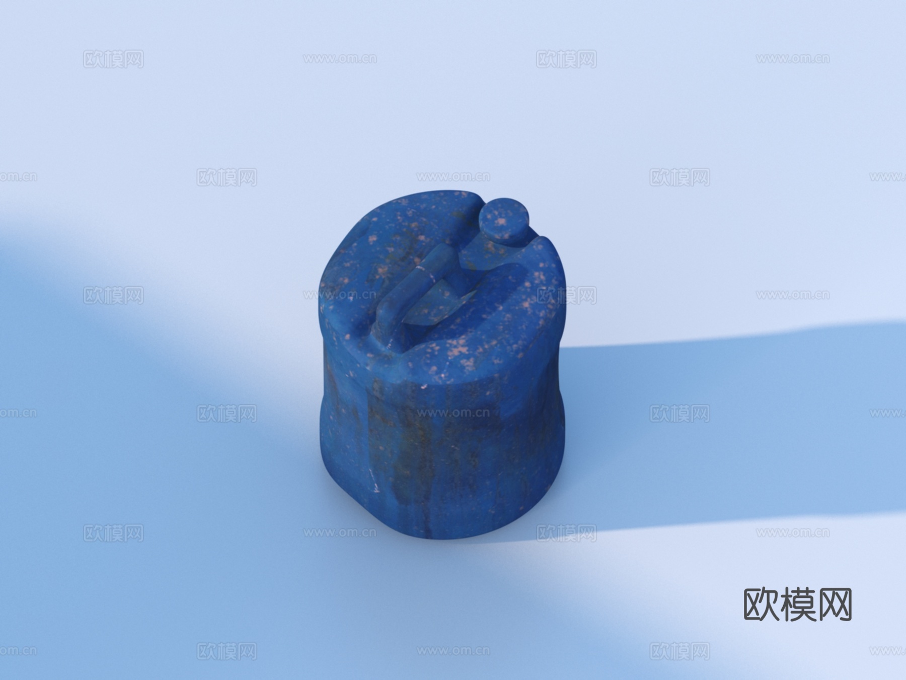 汽油桶 塑料桶 储水桶3d模型下载