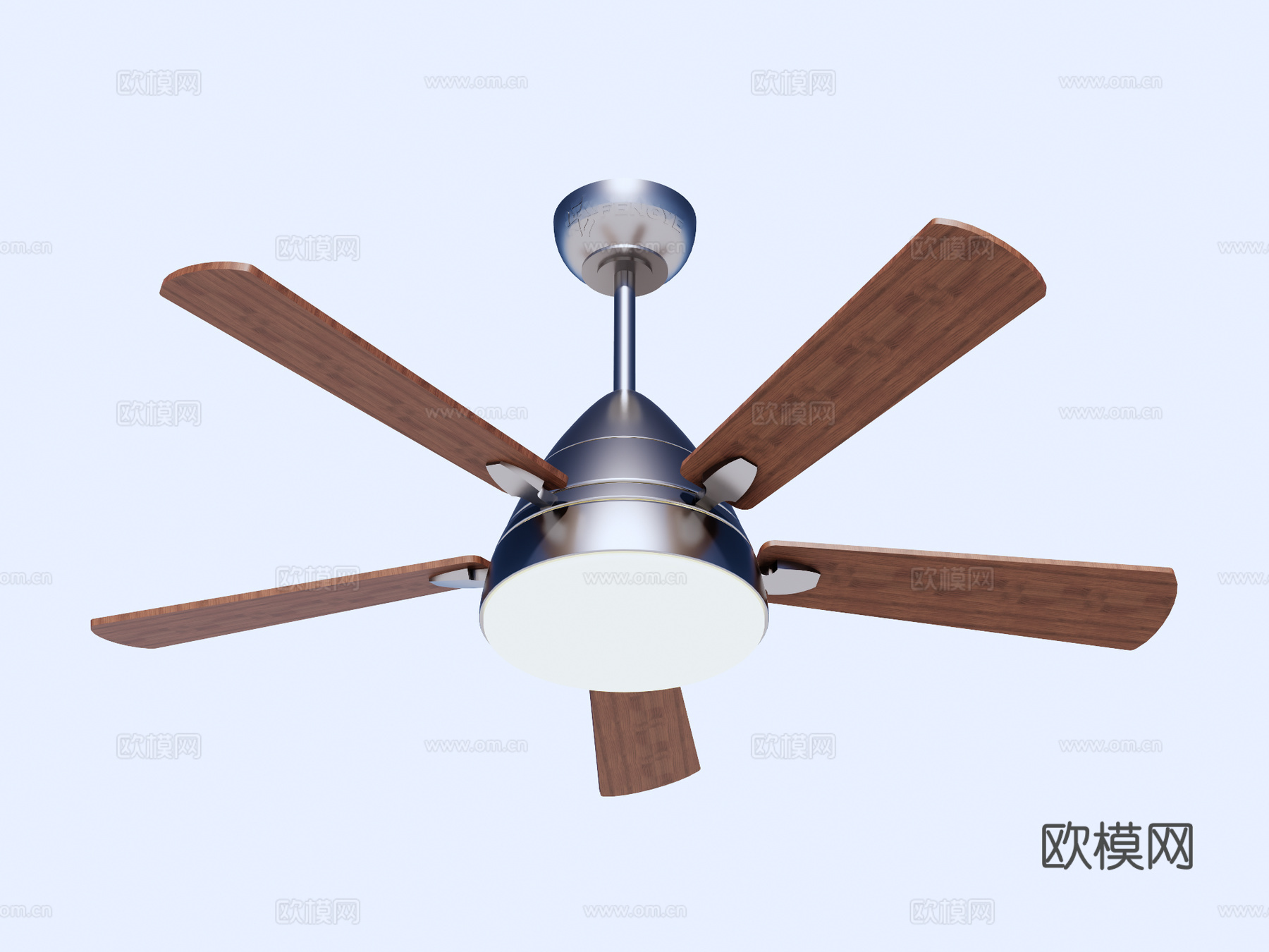 风扇 吊扇 风扇灯su模型下载（渲染图1）