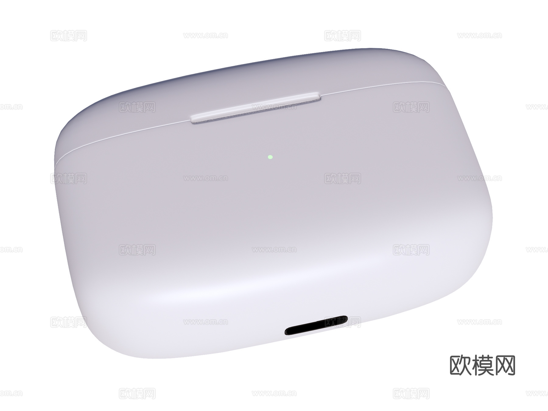 蓝牙耳机su模型下载（渲染图1）