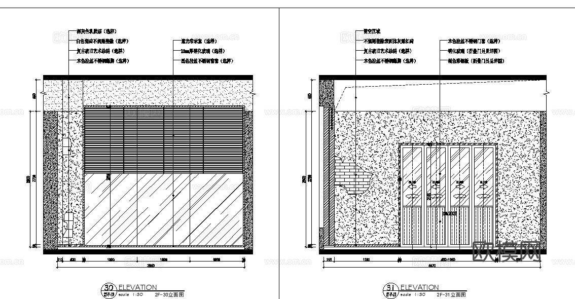 烤肉店 烧烤店 烤串店 网红烧烤 自助烤肉店 户外烧烤店cad施工图下载（渲染图4）
