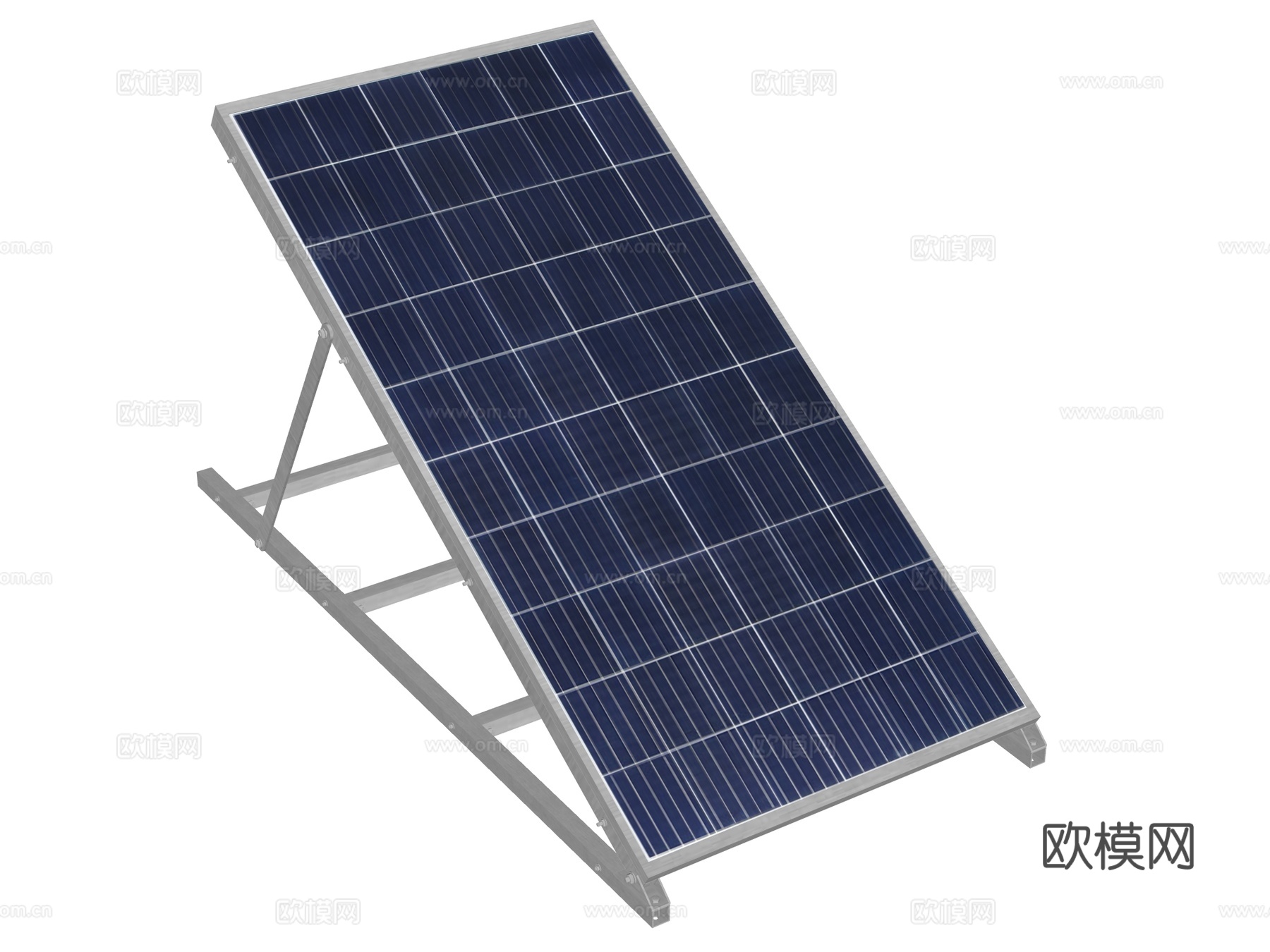 太阳能板su模型