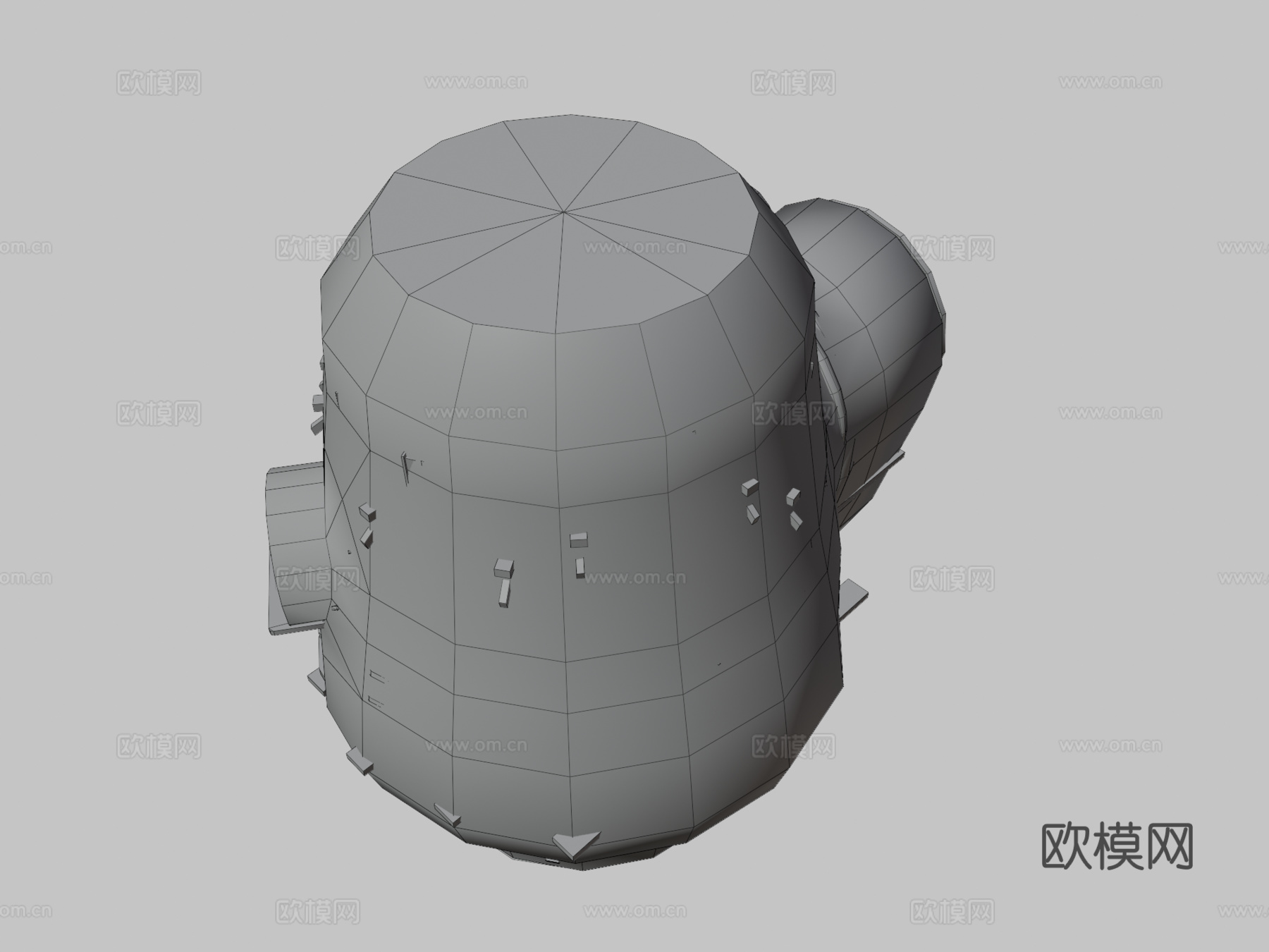 困倦松鼠su模型
