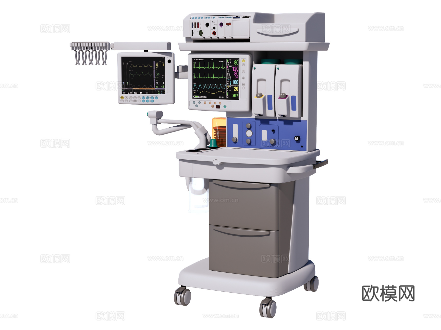 医疗设备 手术设备su模型