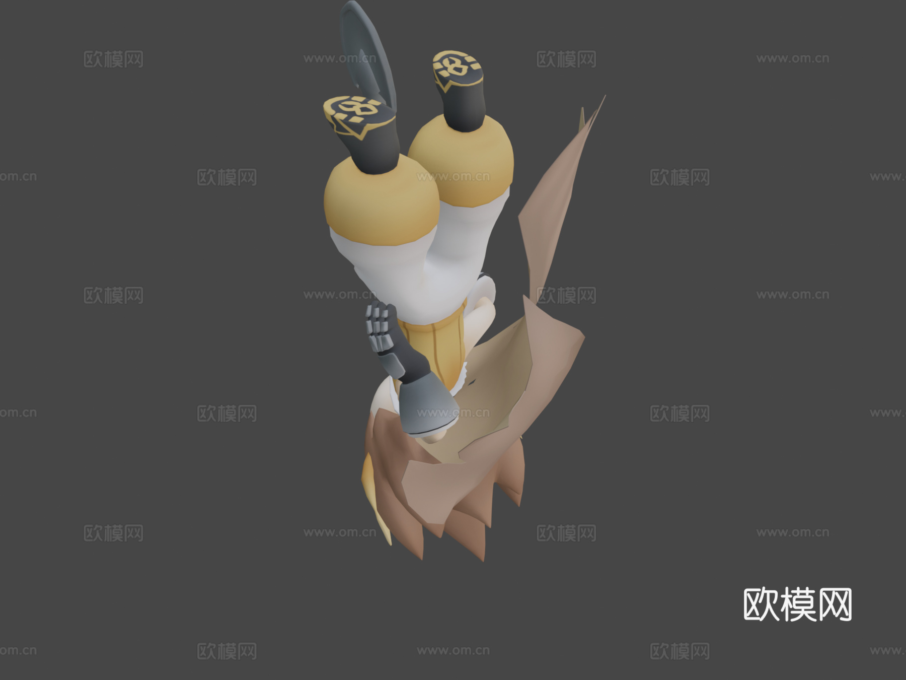 奥图斯猫头鹰男孩su模型