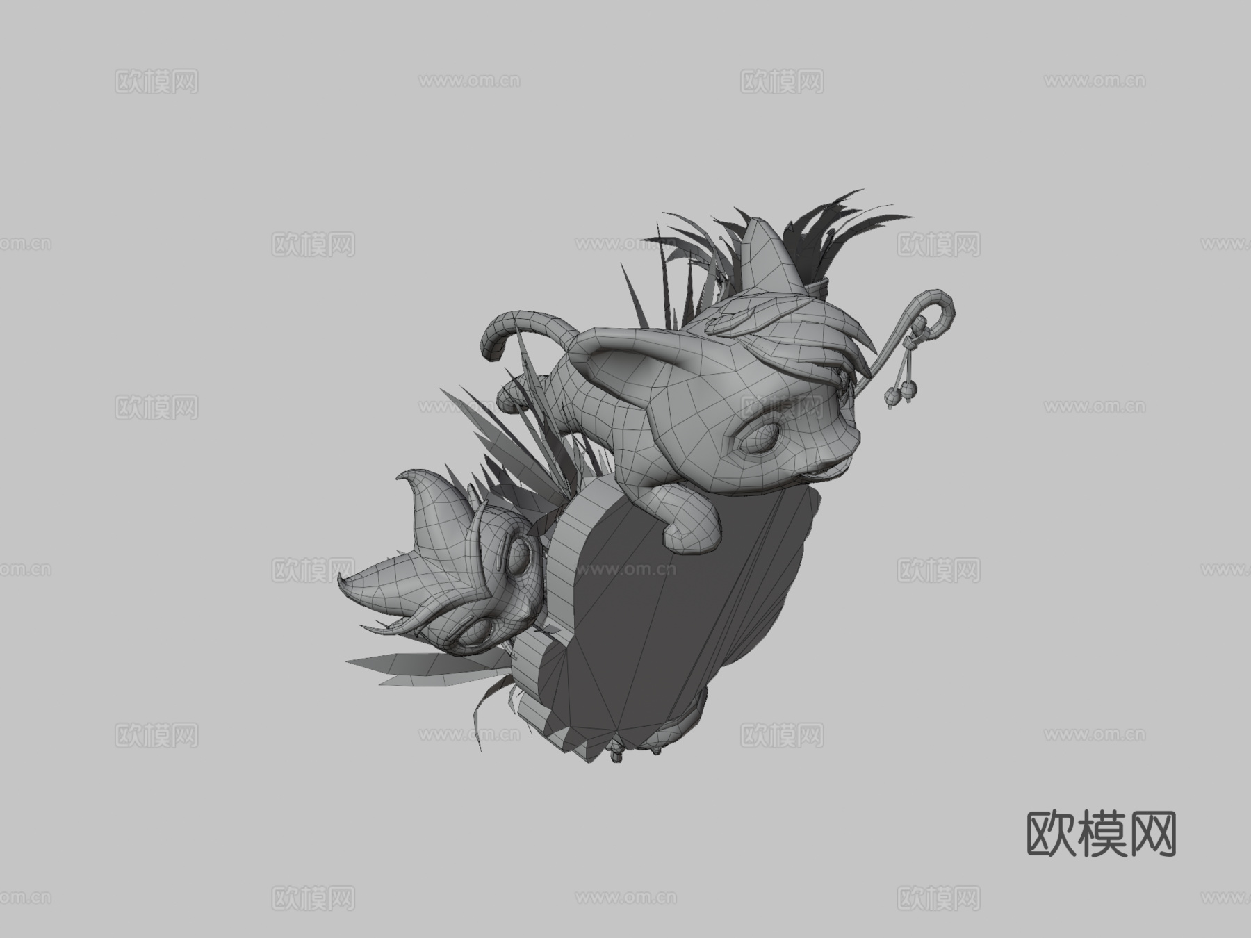 小狮子和小老虎小狮子su模型