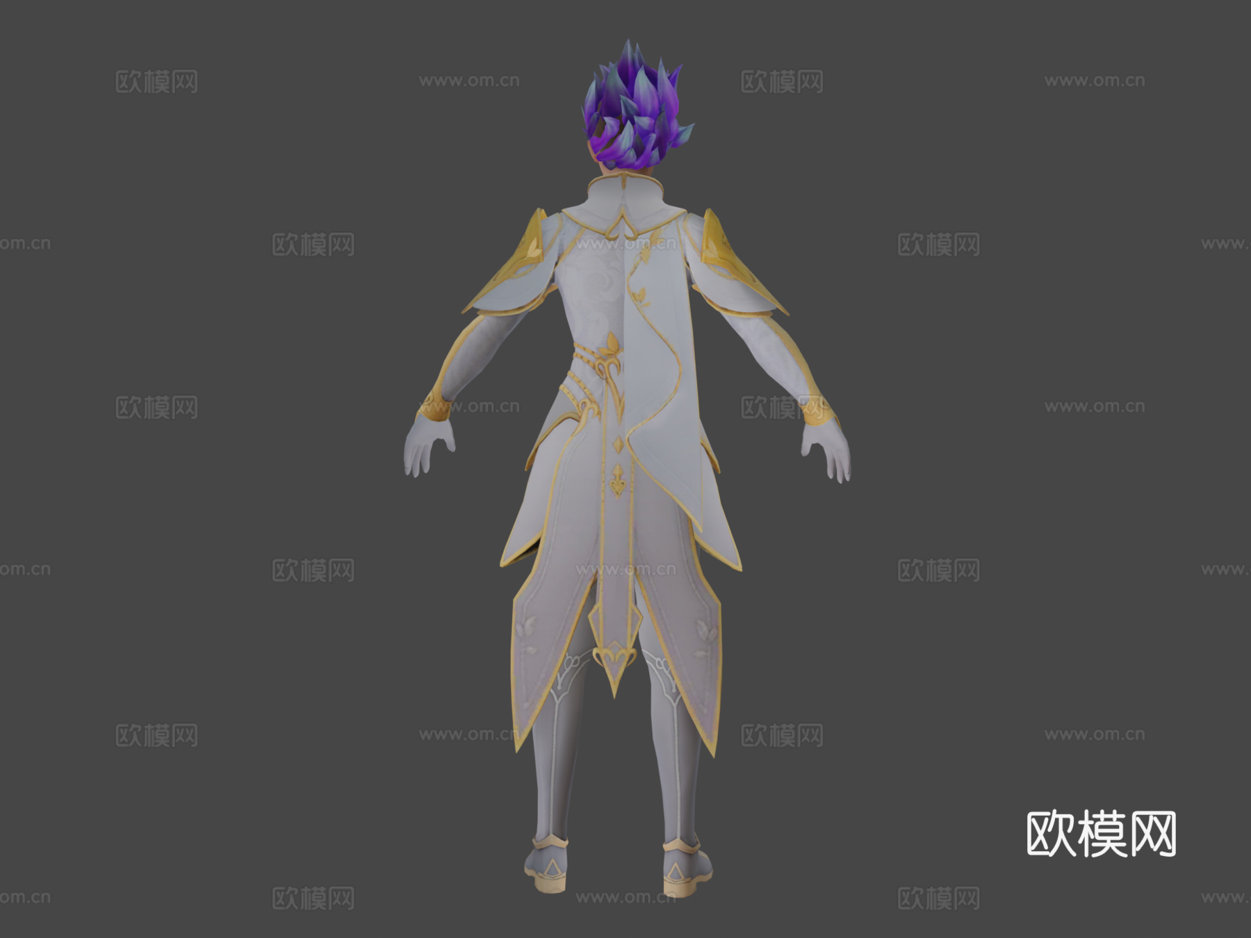 绝地求生财富女王套装su模型