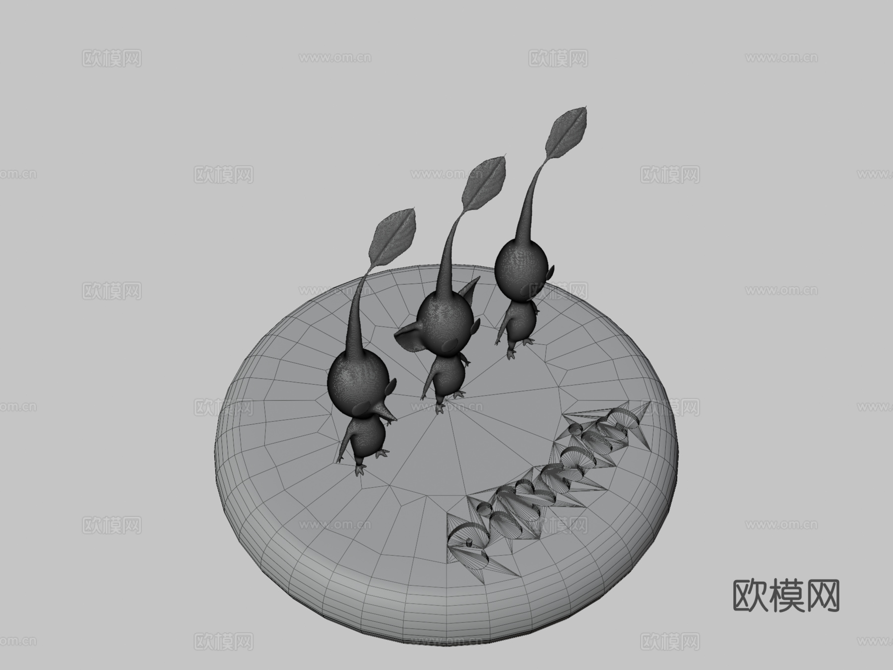 皮克敏红蓝黄su模型