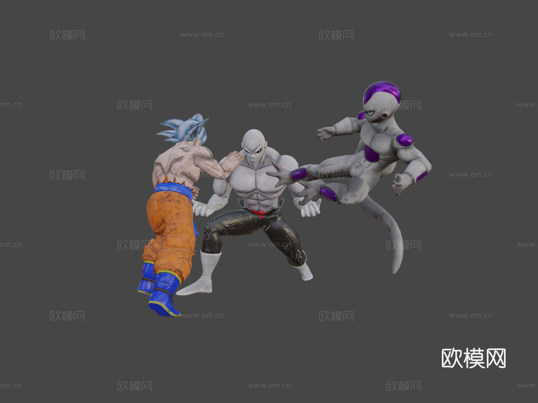 悟空vs吉连vs弗利萨su模型