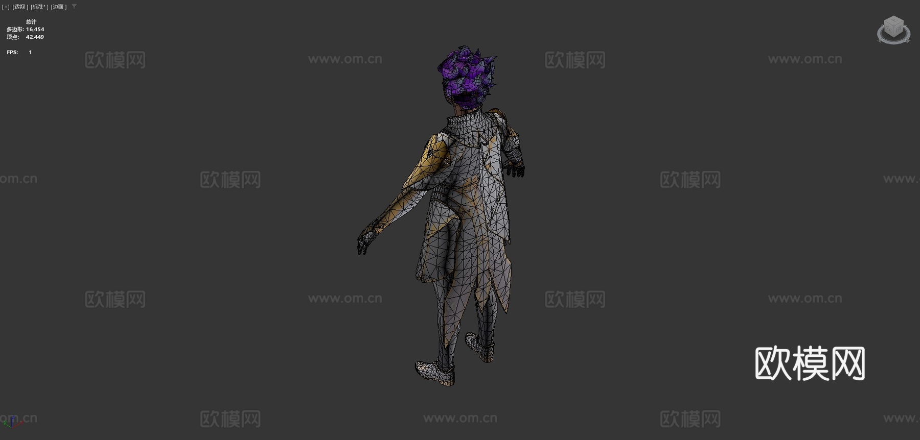 绝地求生财富女王套装su模型