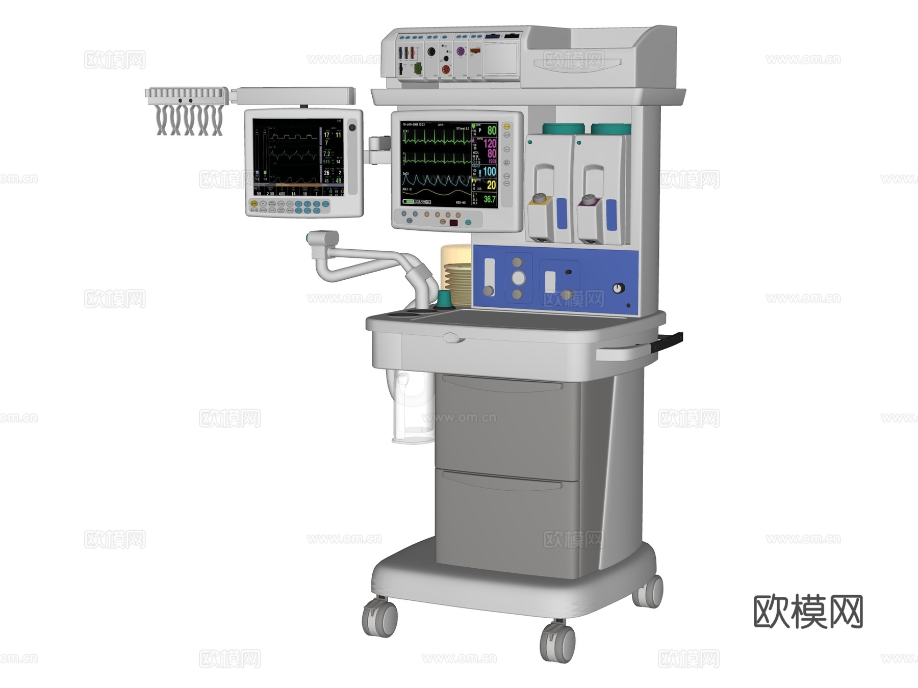 医疗设备 手术设备su模型